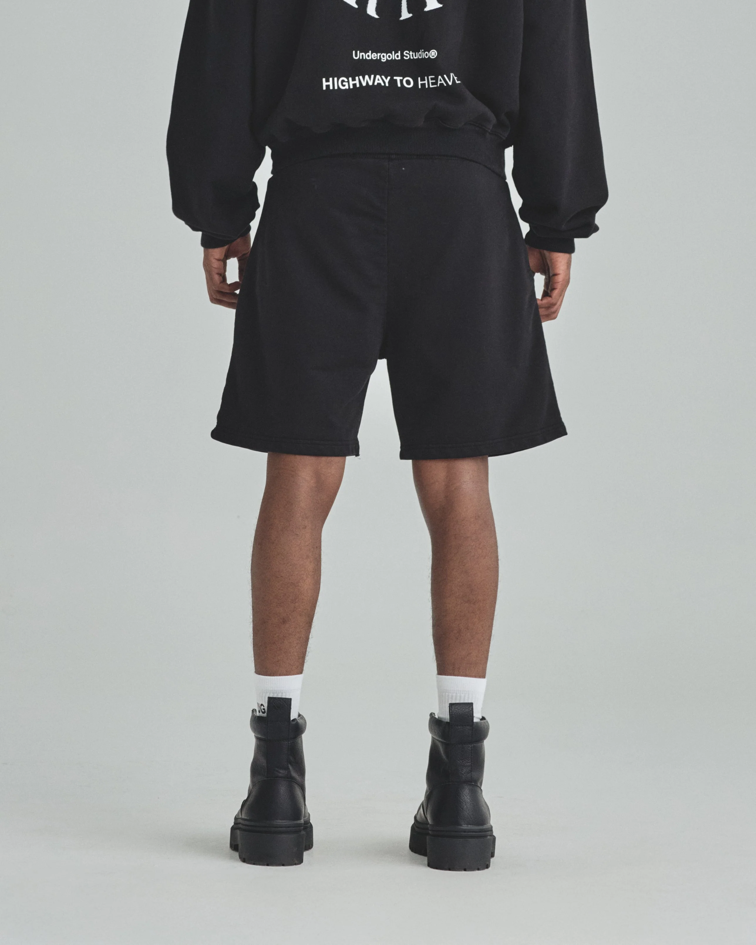 Spring Pray 4 Love Biased Shorts Black - Image 7
