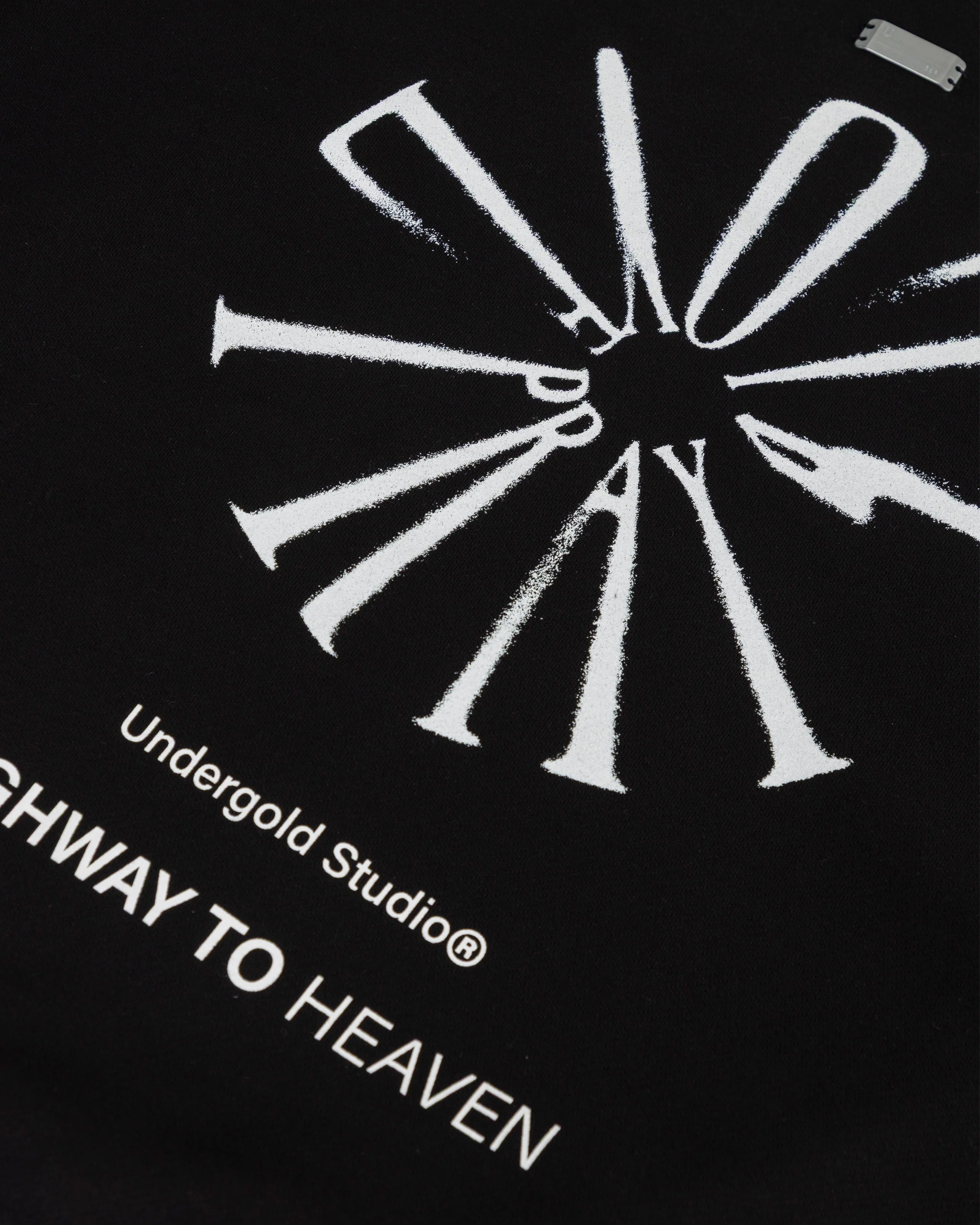 Spring Pray 4 Love Boxy Fit Crewneck Black - Image 4