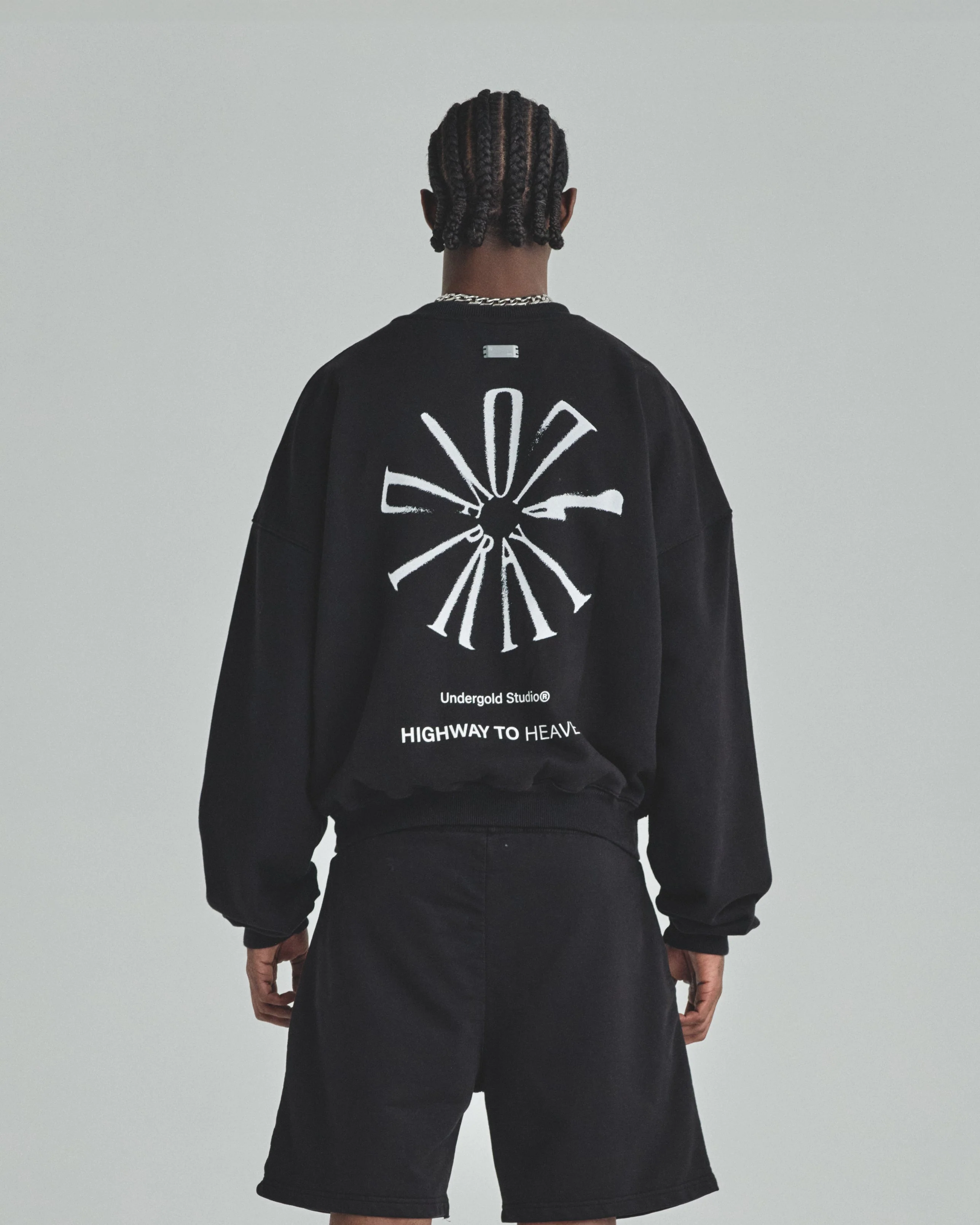 Spring Pray 4 Love Boxy Fit Crewneck Black - Image 7