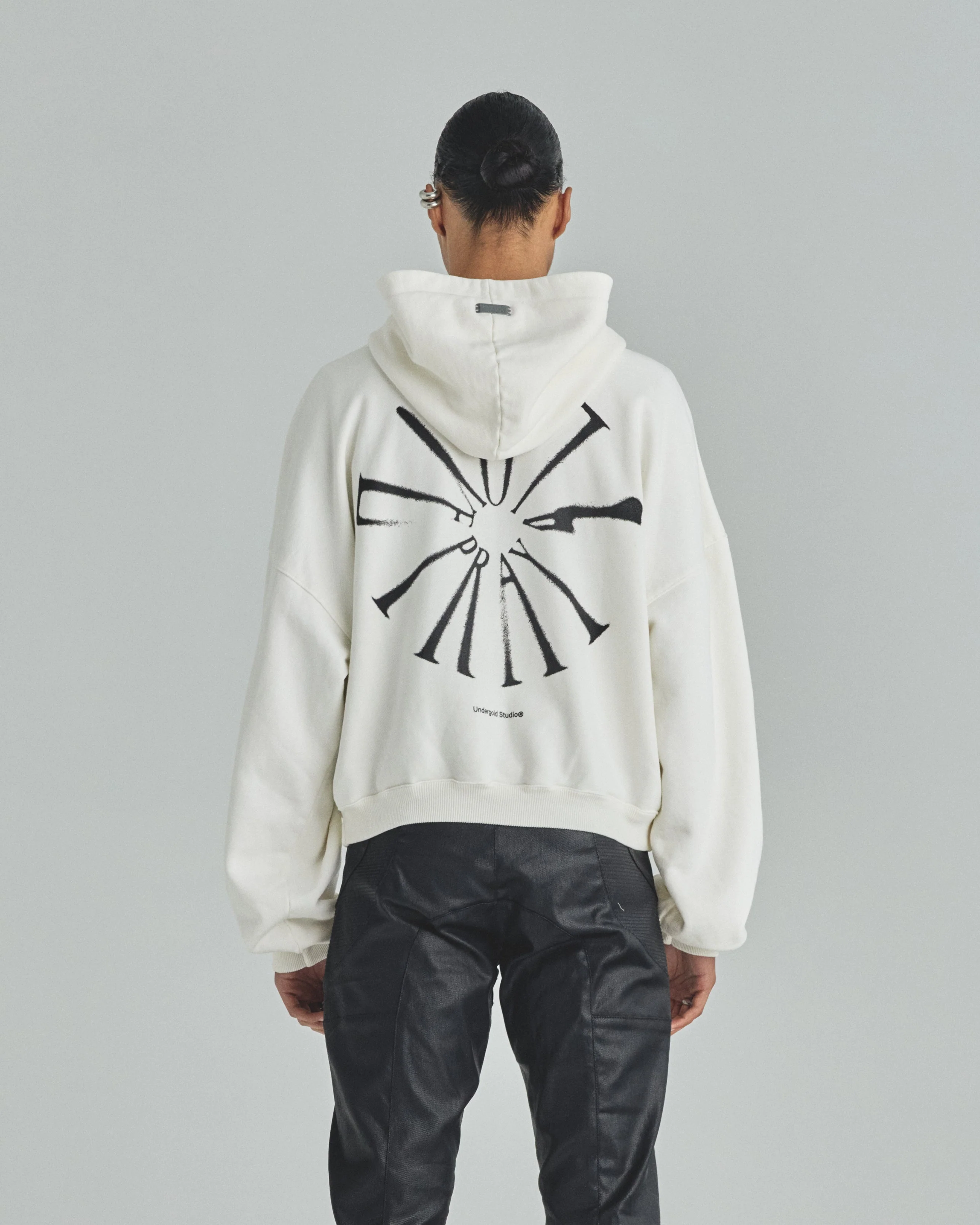 Spring Pray 4 Love Boxy Fit Hoodie White - Image 7