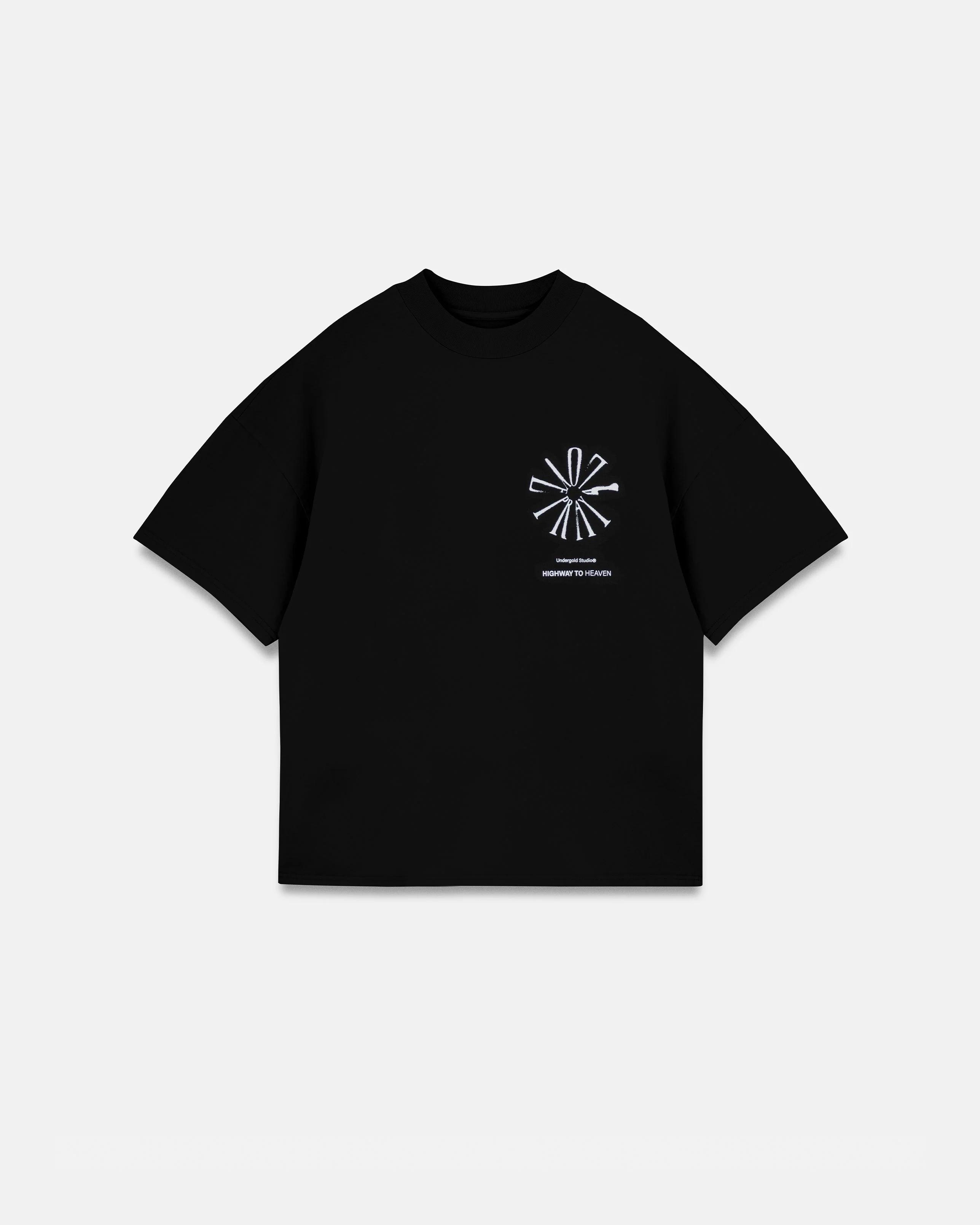 Spring Pray 4 Love Boxy Fit Tshirt Black - Image 3
