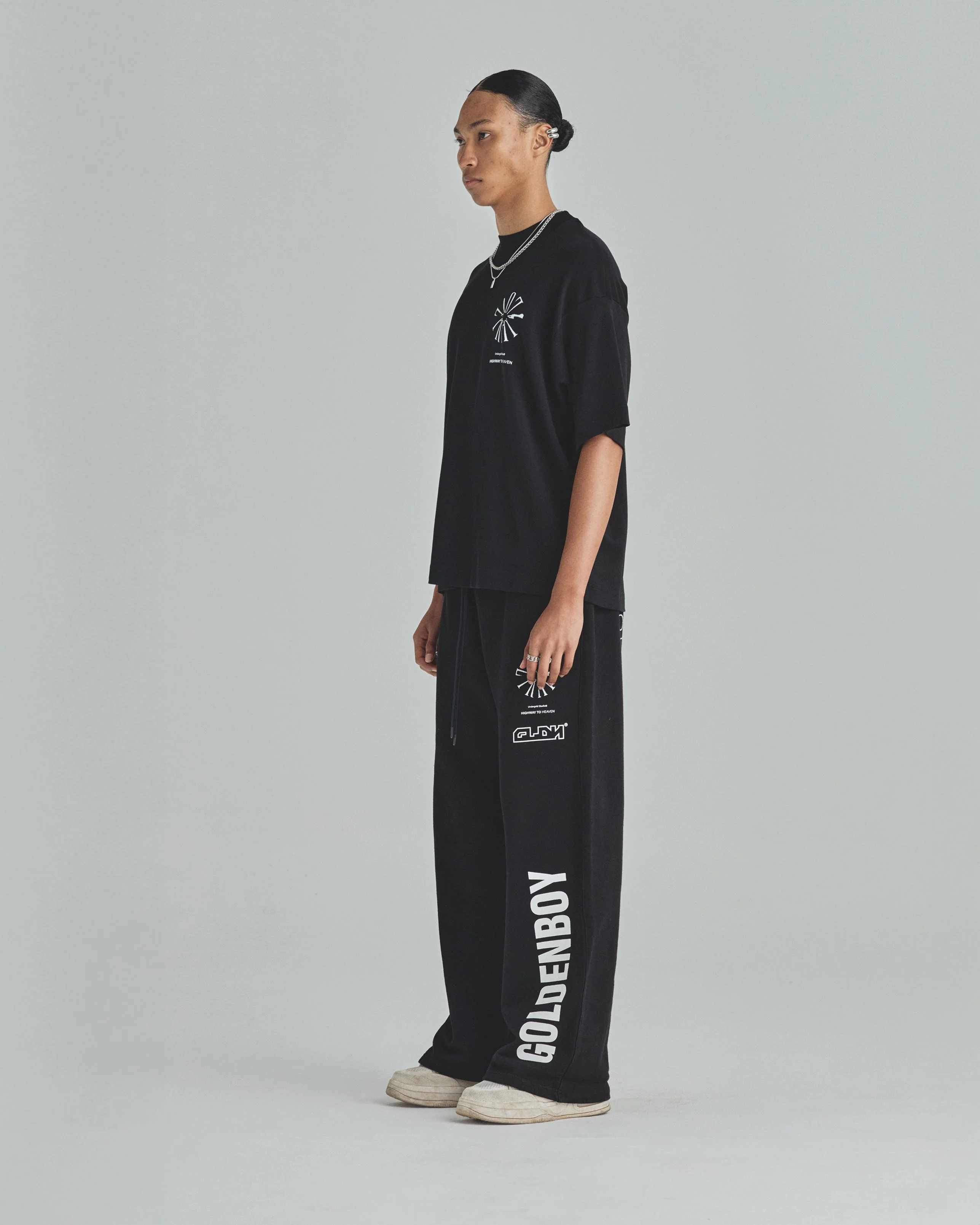 Spring Pray 4 Love Boxy Fit Tshirt Black - Image 5