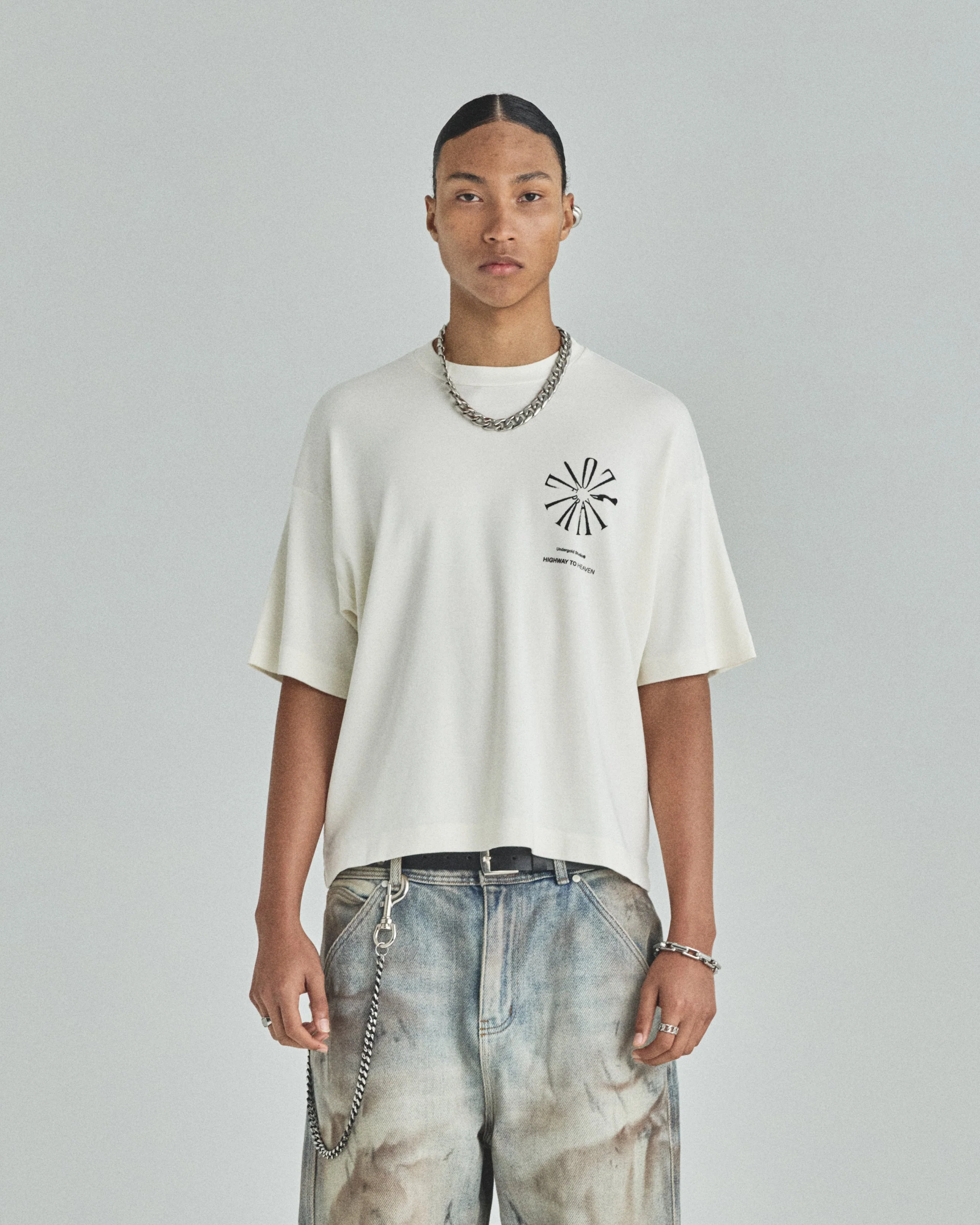 Spring Pray 4 Love Boxy Fit Tshirt White - Image 8