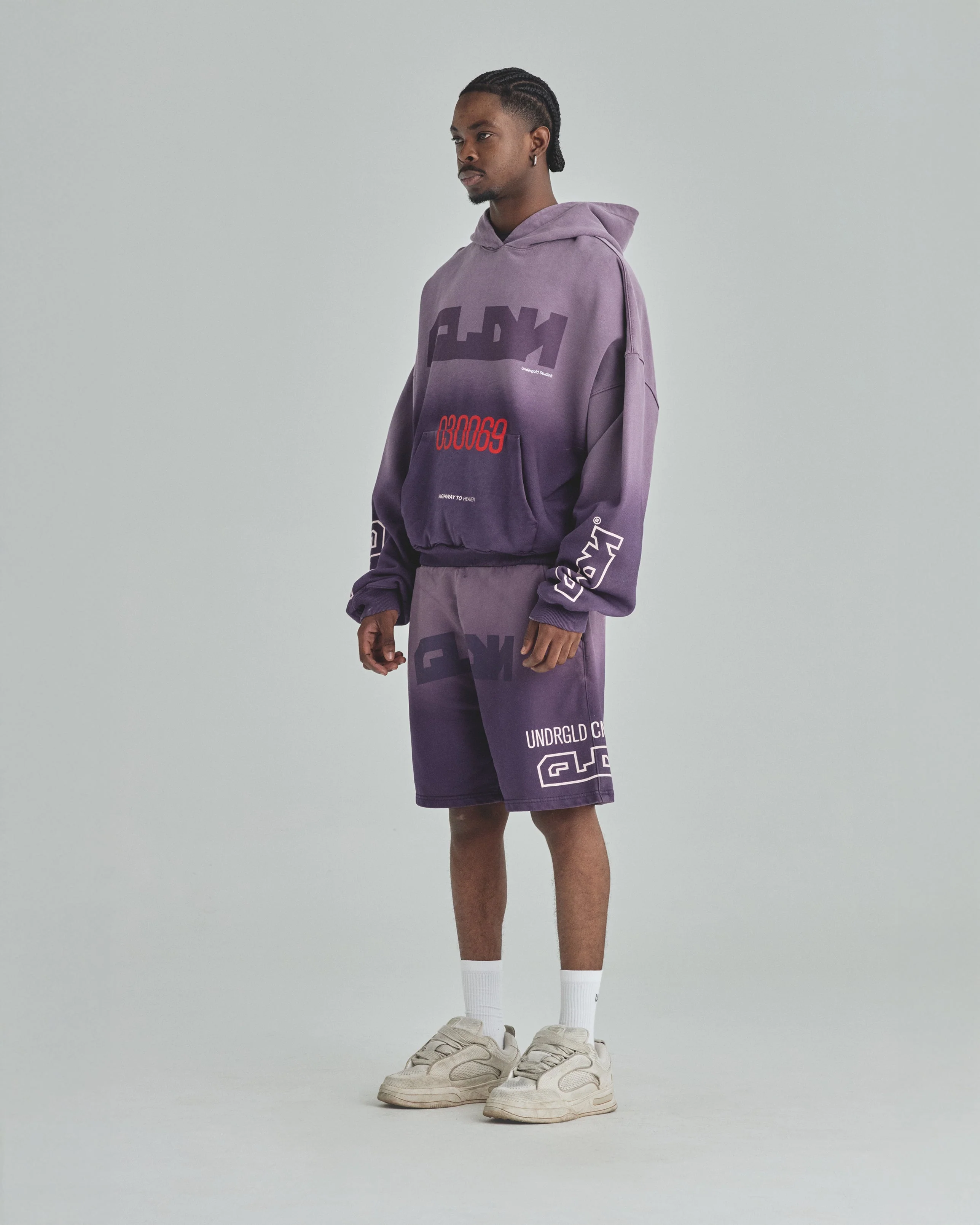 Spring Trinitas Boxy Fit Hoodie Sandblast Grape - Image 5