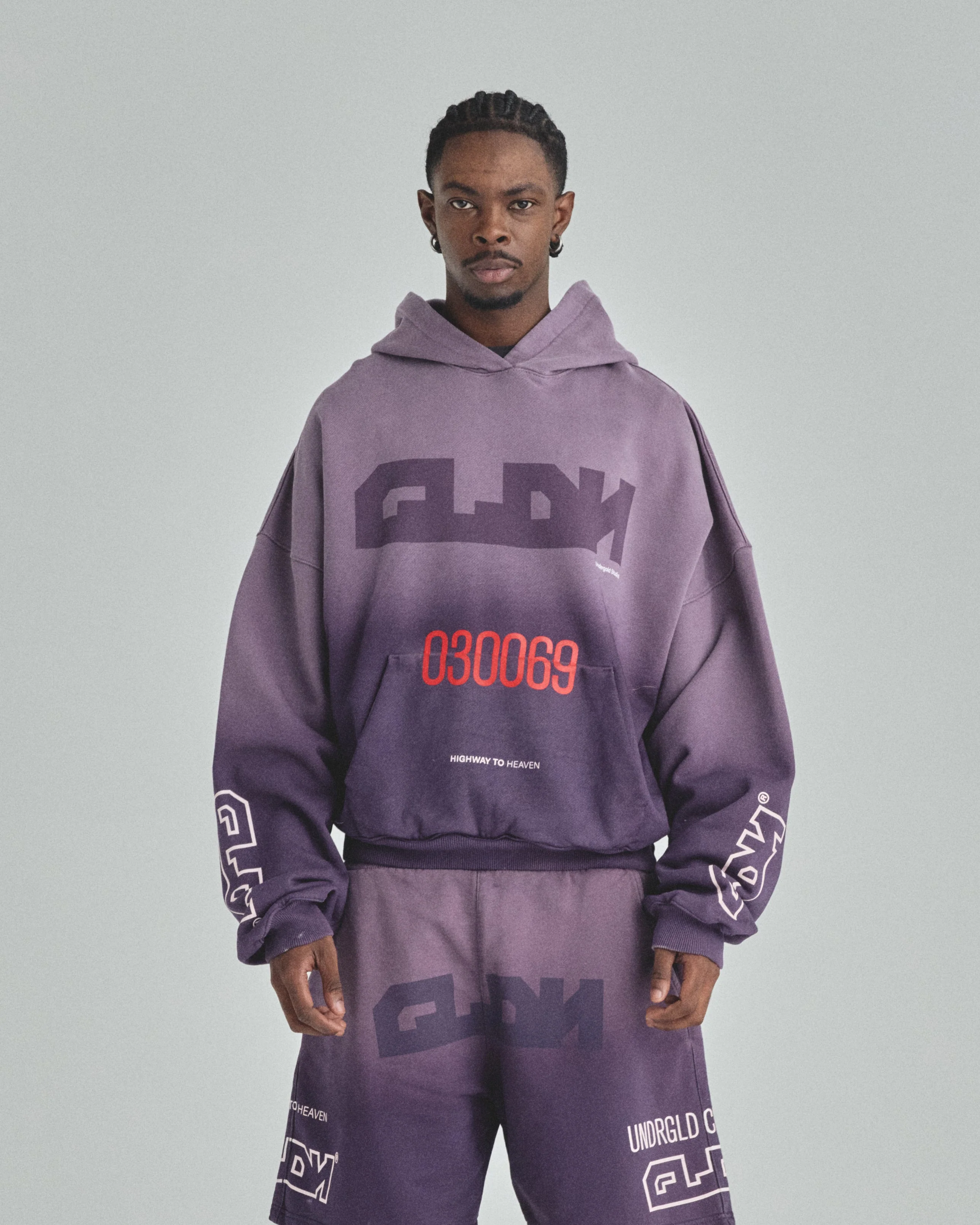 Spring Trinitas Boxy Fit Hoodie Sandblast Grape - Image 8
