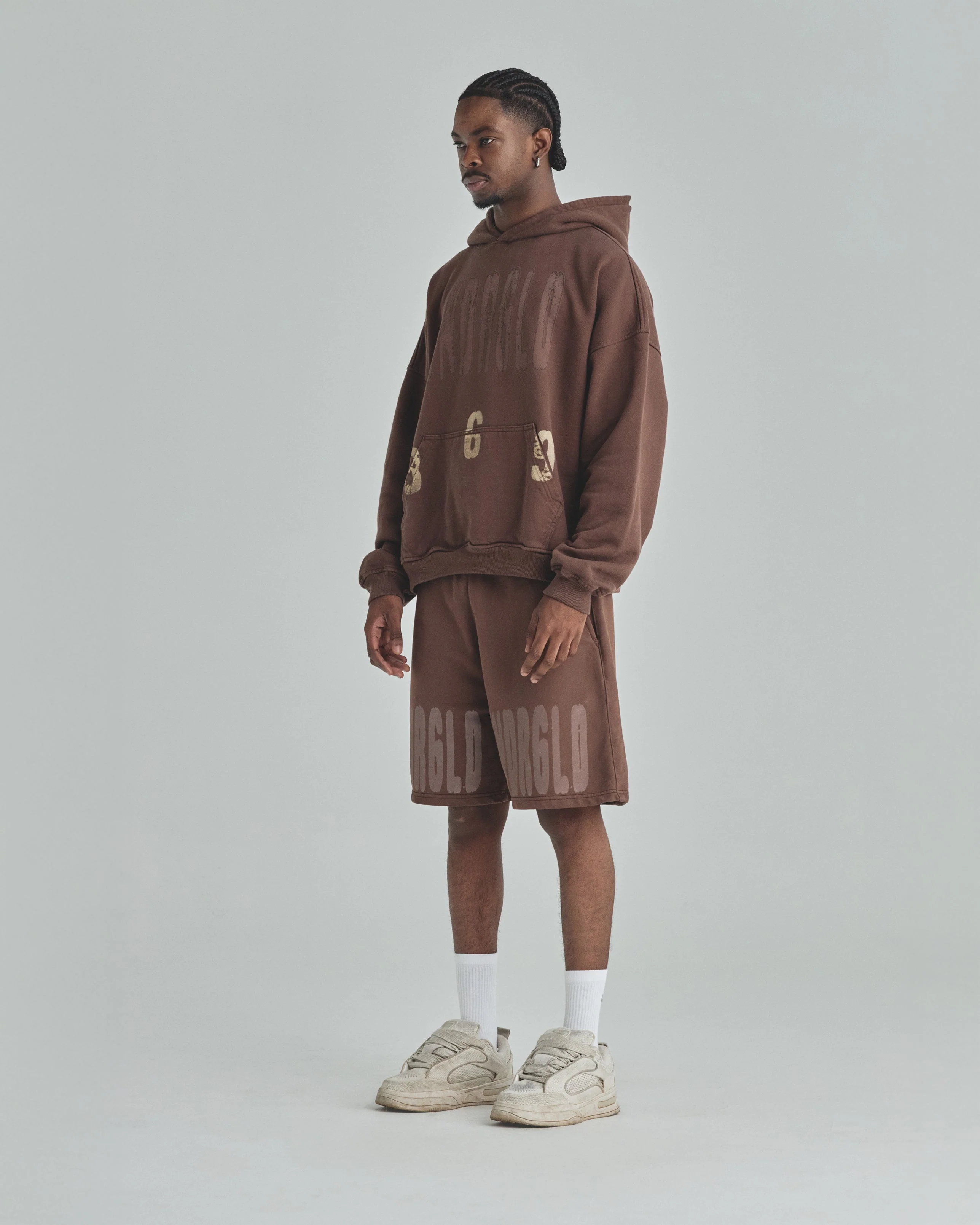 Spring UNDRGLD Biased Shorts Brown - Image 5