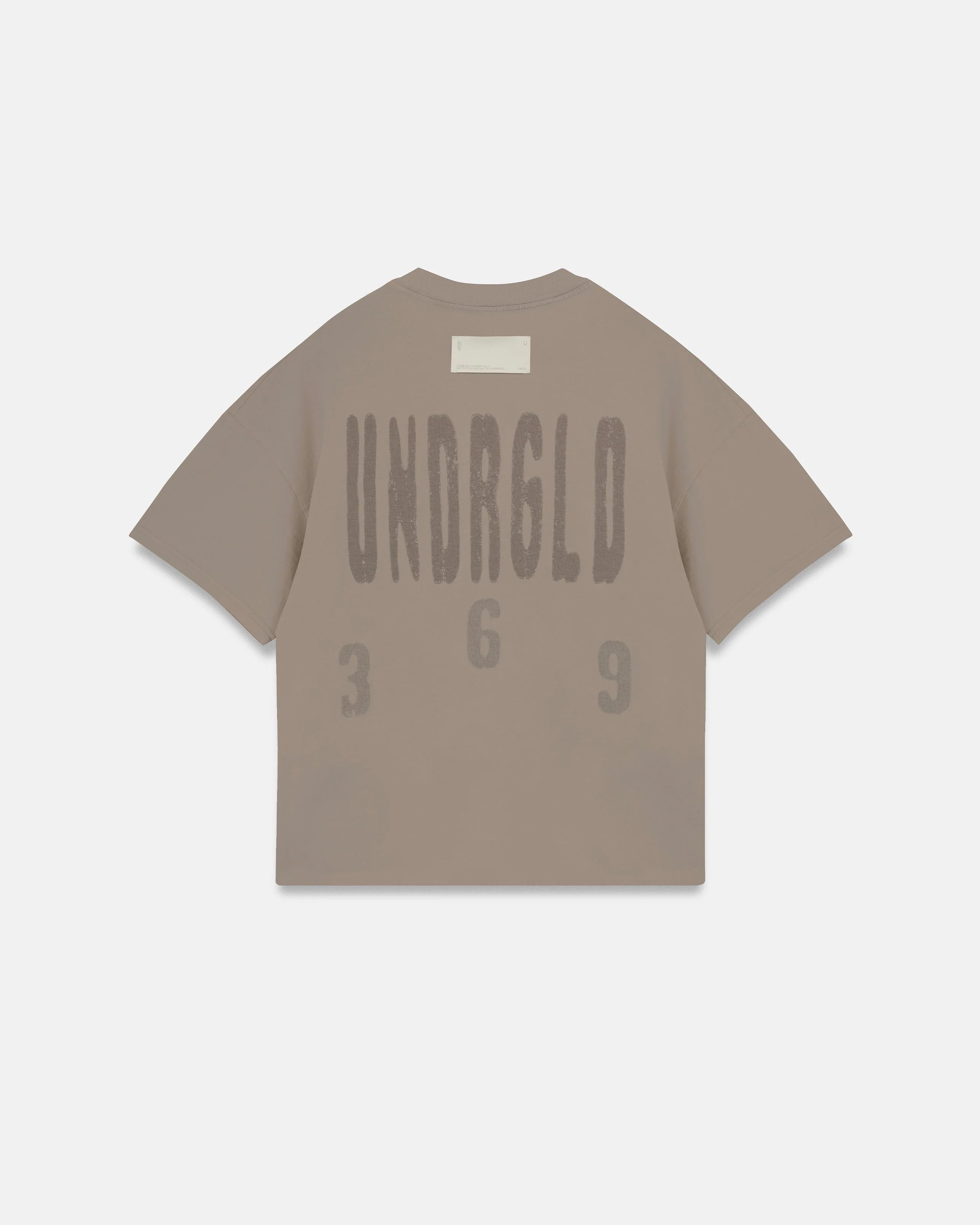 Spring UNDRGLD Boxy Fit Tshirt Cream - Image 3