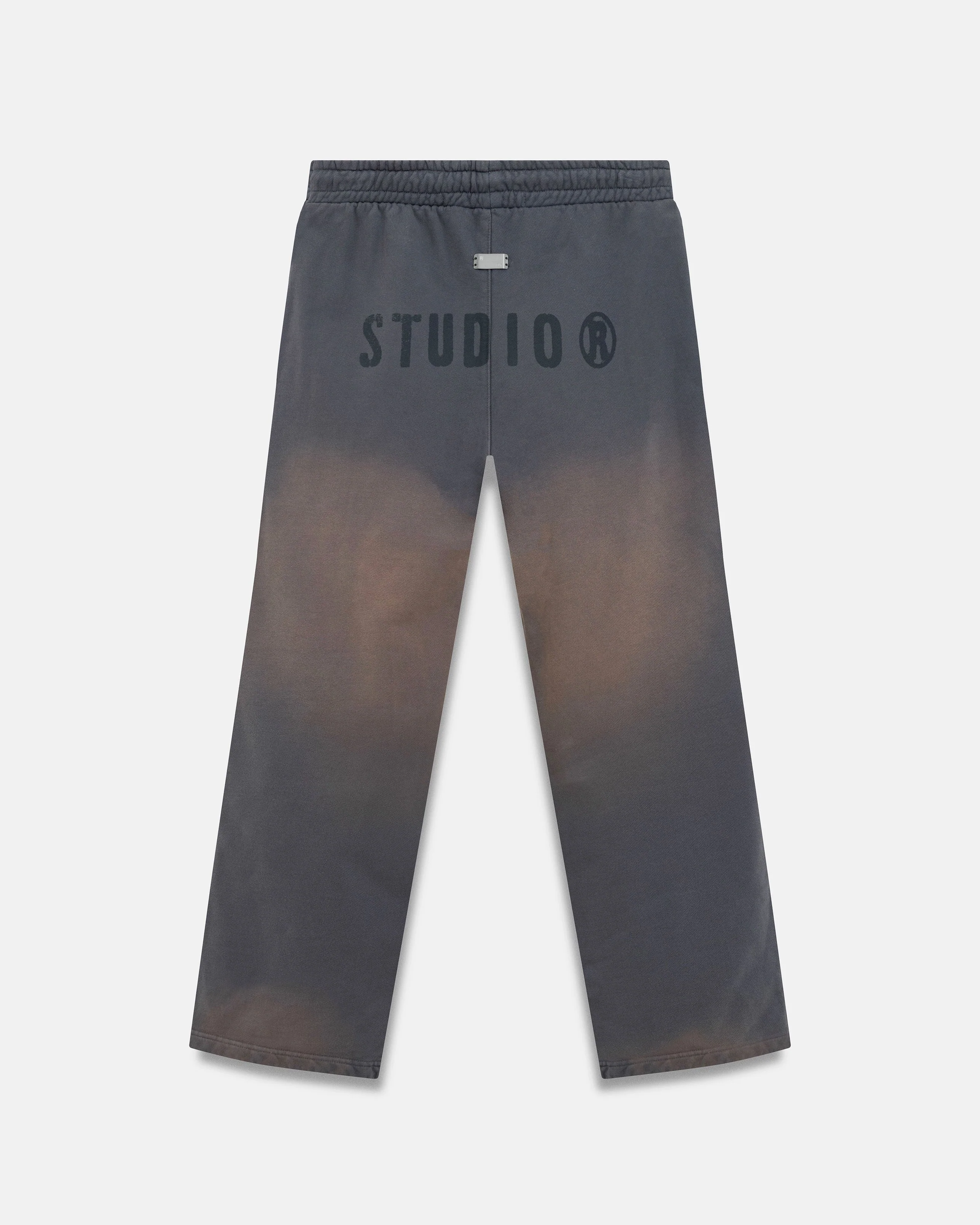 Spring Worn Logo Straight Pants Sandblast Gray - Image 3