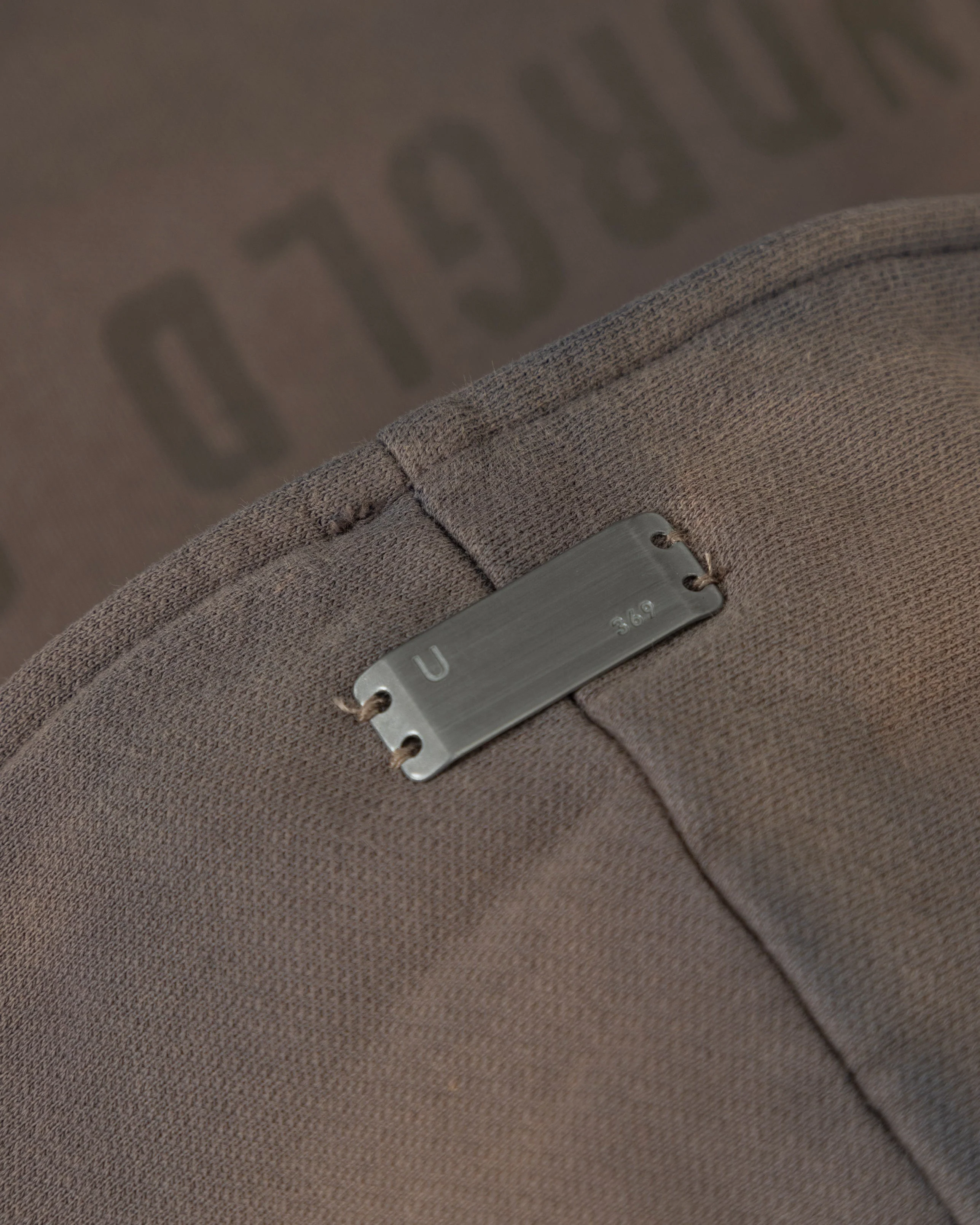 Spring Worn Logo Toggle Adjusted Hoodie Sandblast Gray - Image 6