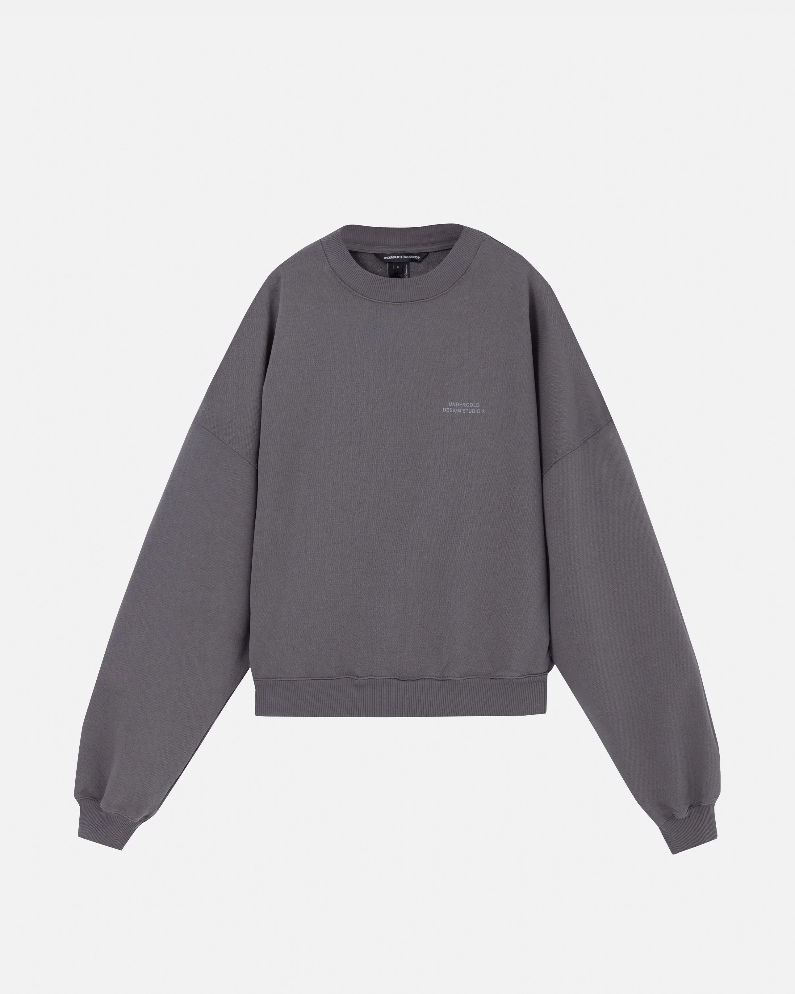 Stardust Basic Boxy Fit Crewneck Gray - Image 3