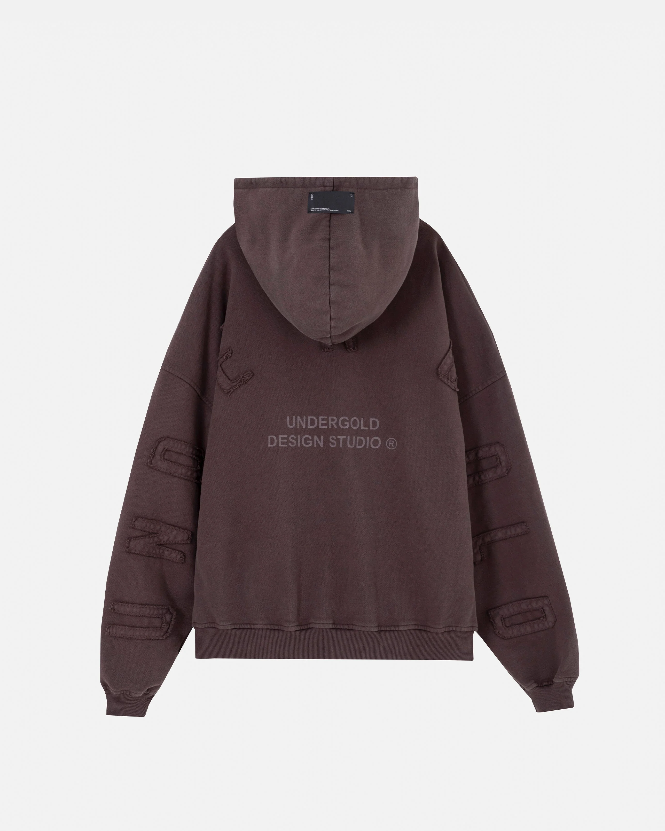 Stardust Basic Hoodie Brown - Image 3