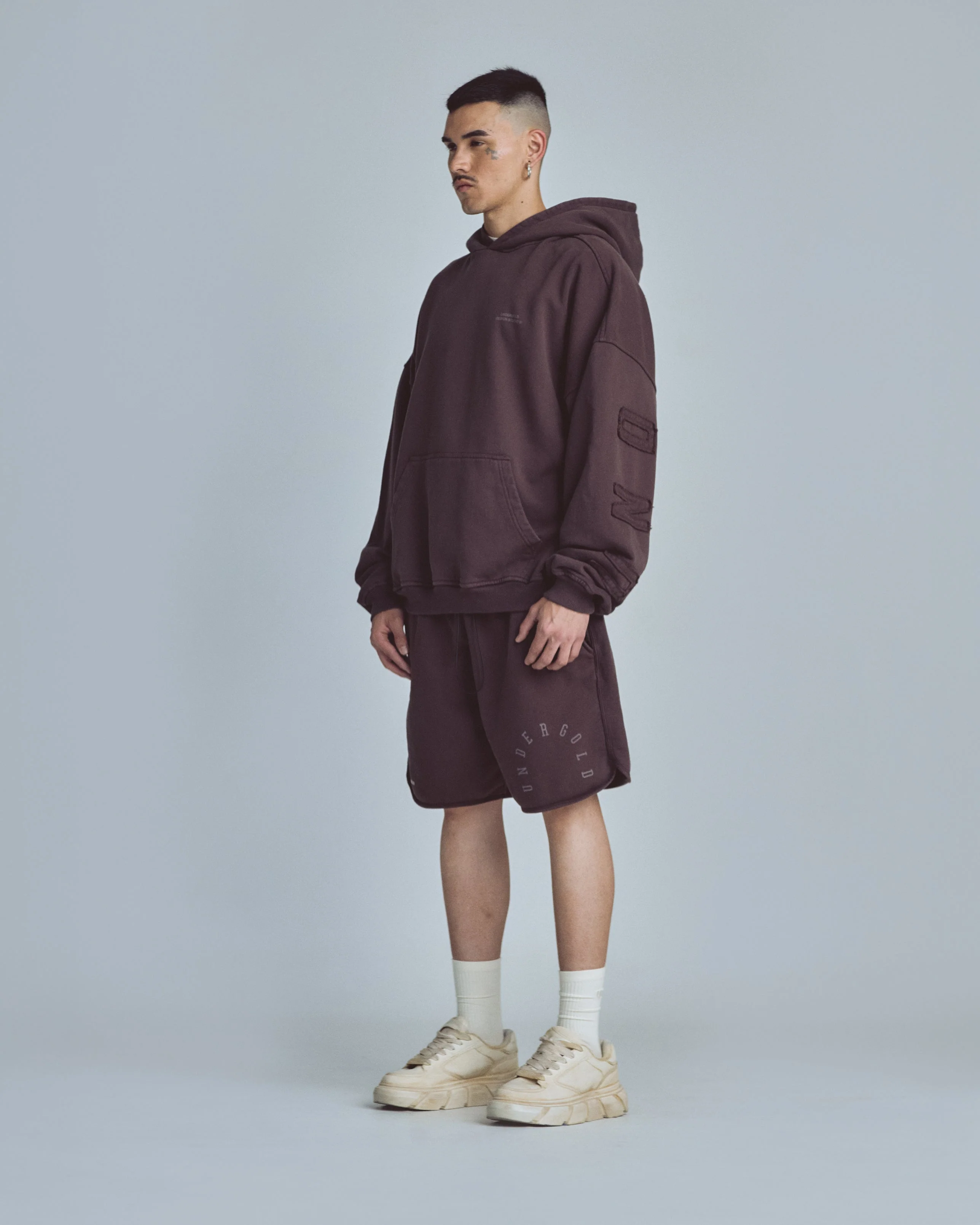 Stardust Basic Hoodie Brown - Image 5