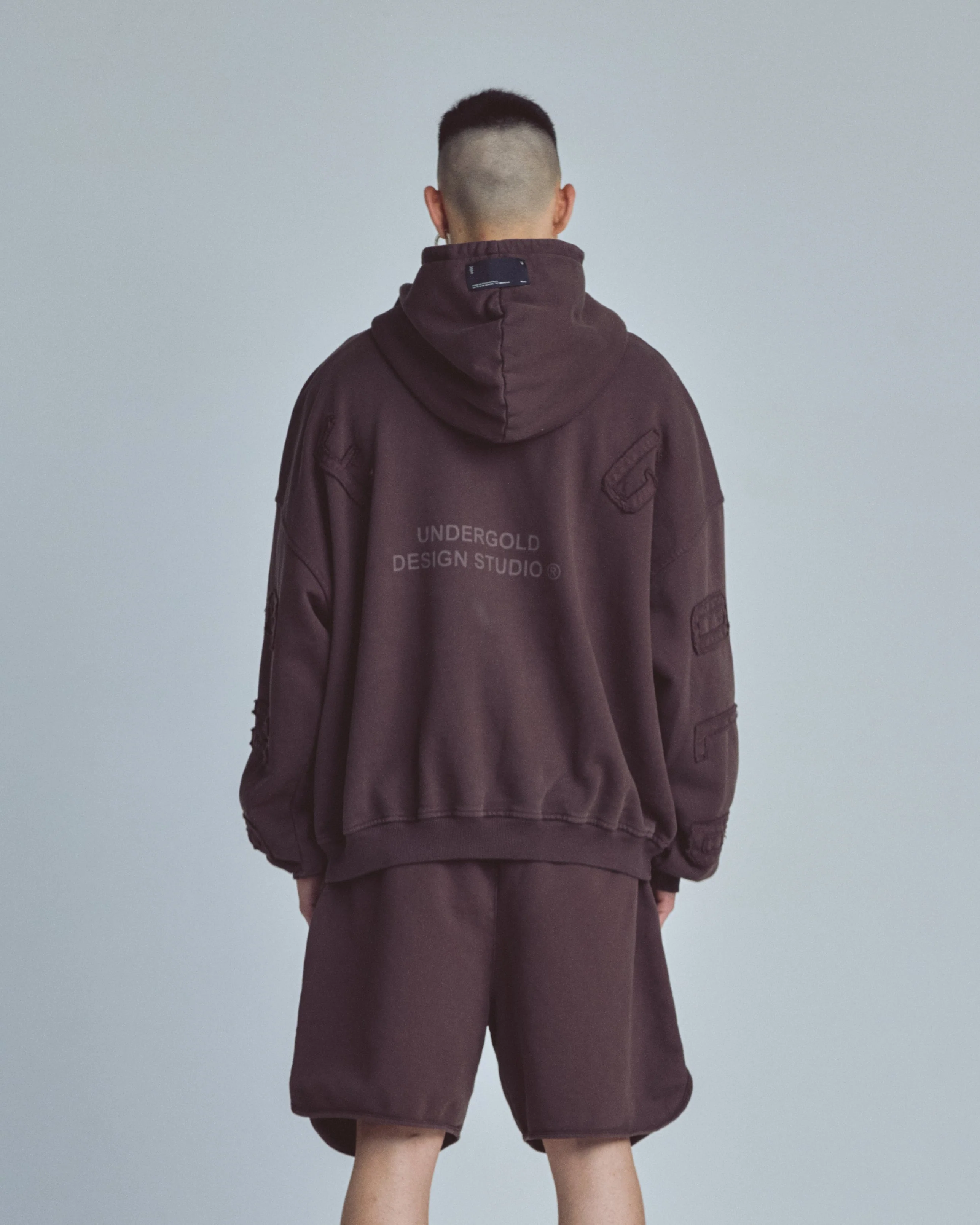 Stardust Basic Hoodie Brown - Image 7