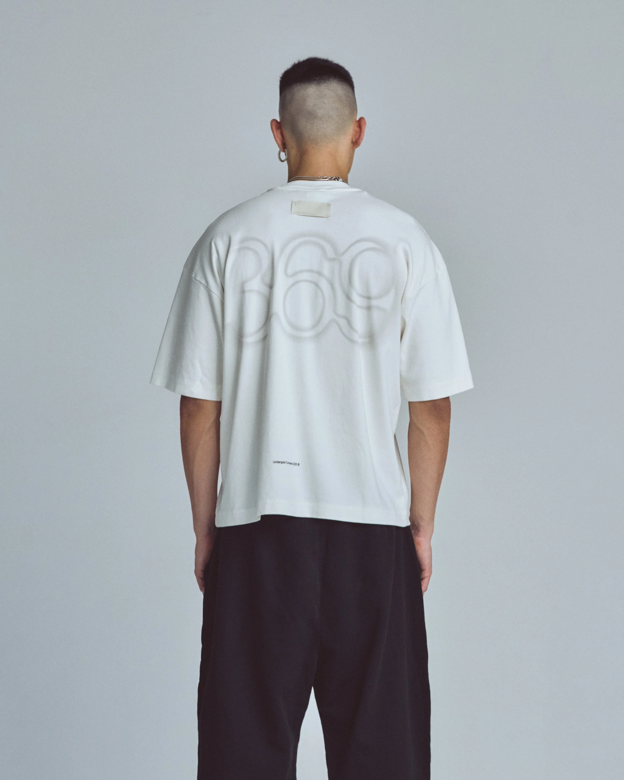 Stardust Code Boxy Fit Tshirt White - Image 7