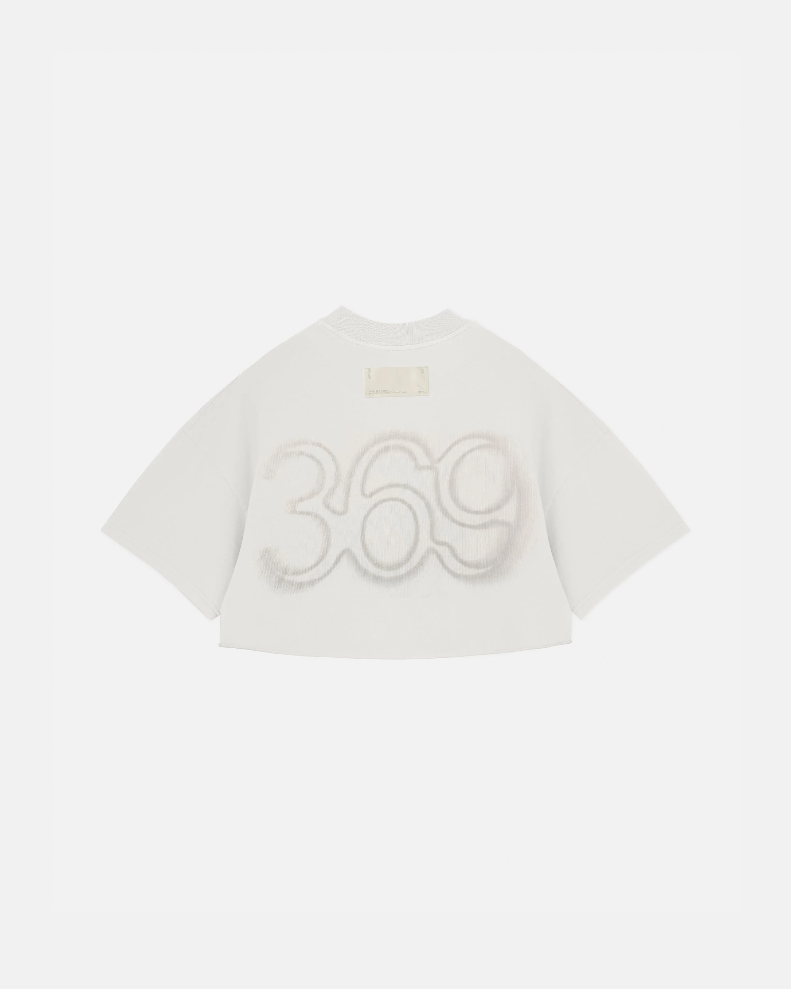Stardust Code Crop Top White - Image 3