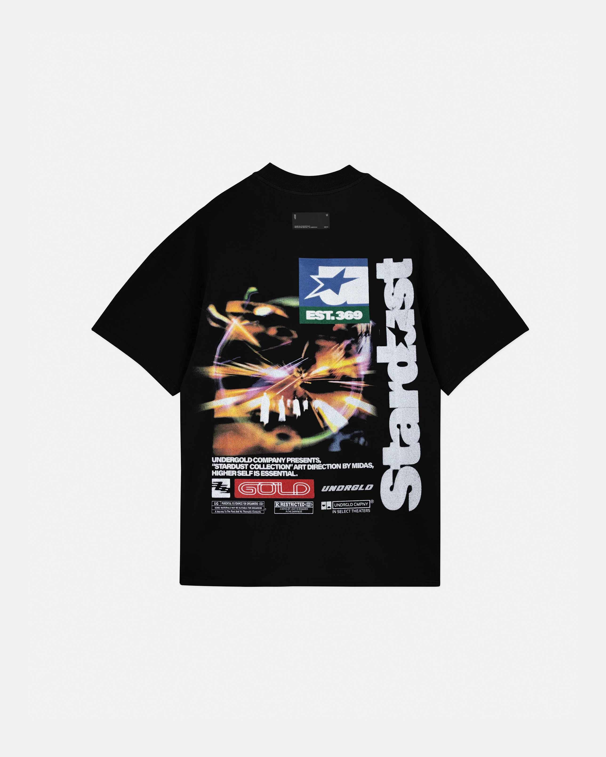 Stardust Night Drive Tshirt Black - Image 3