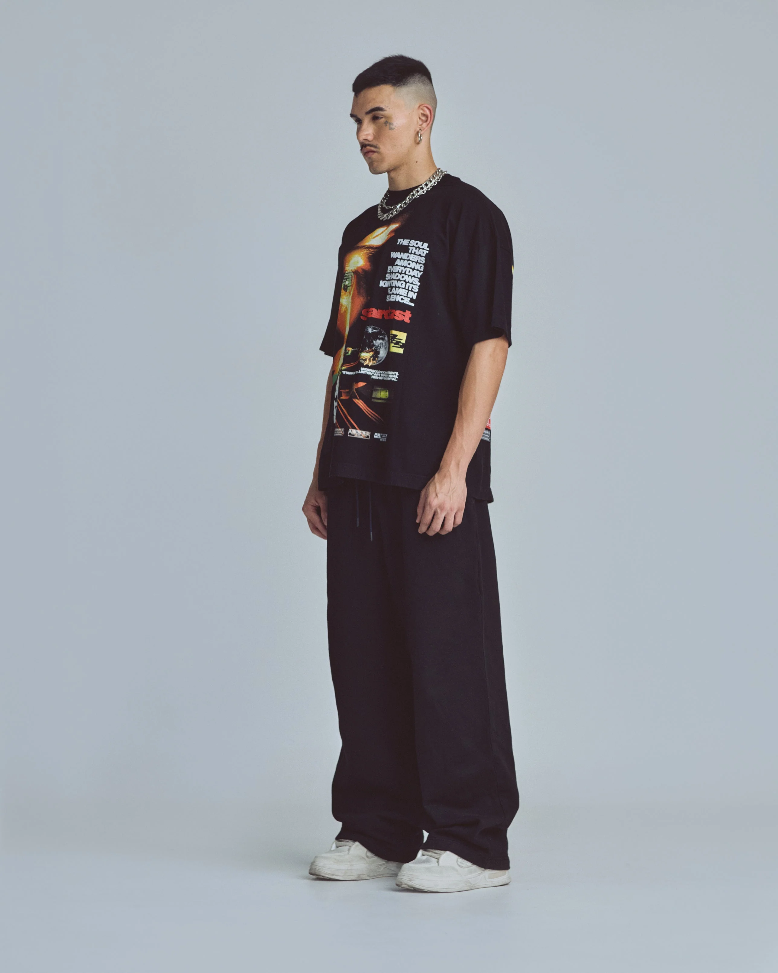 Stardust Night Drive Tshirt Black - Image 5
