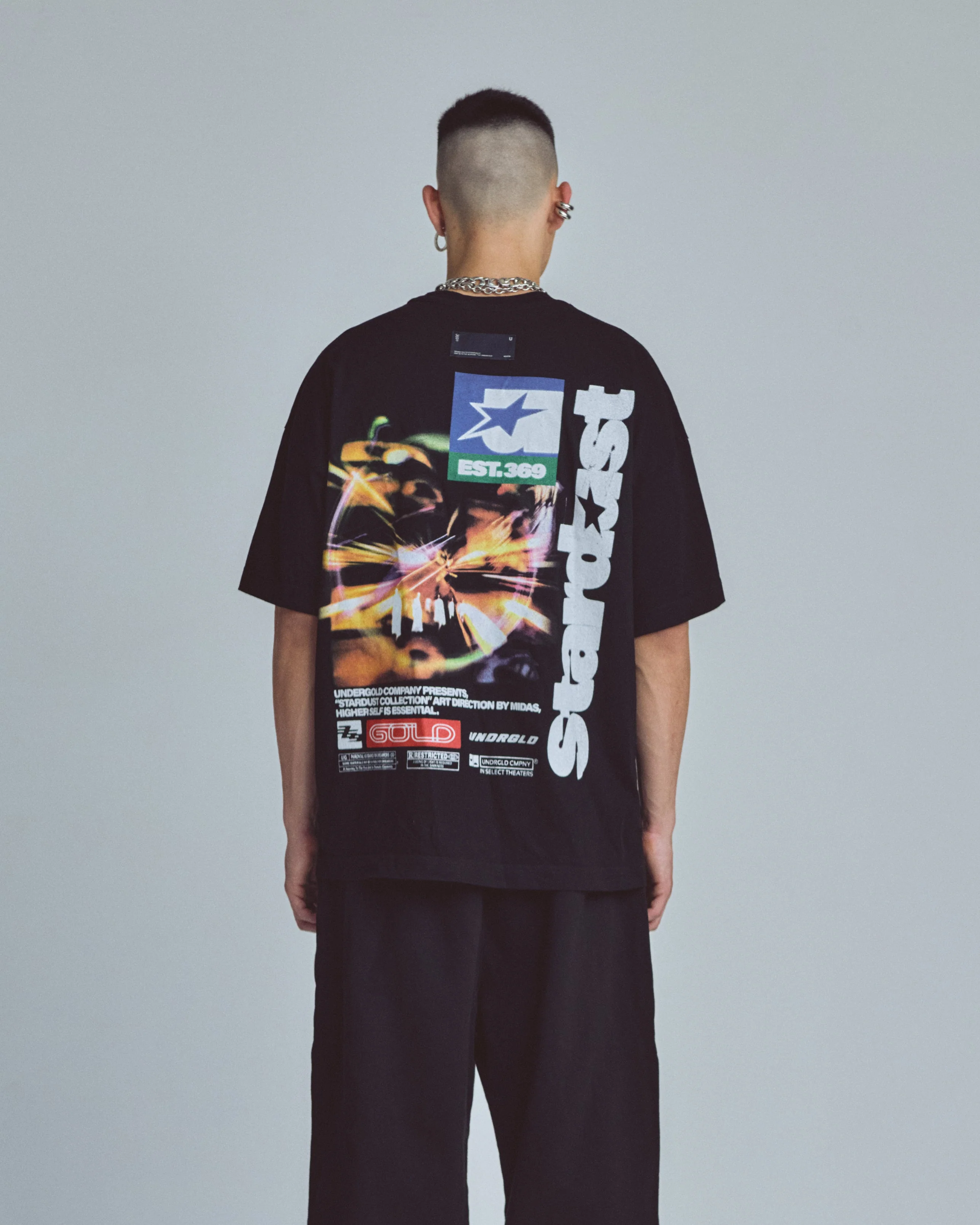 Stardust Night Drive Tshirt Black - Image 7