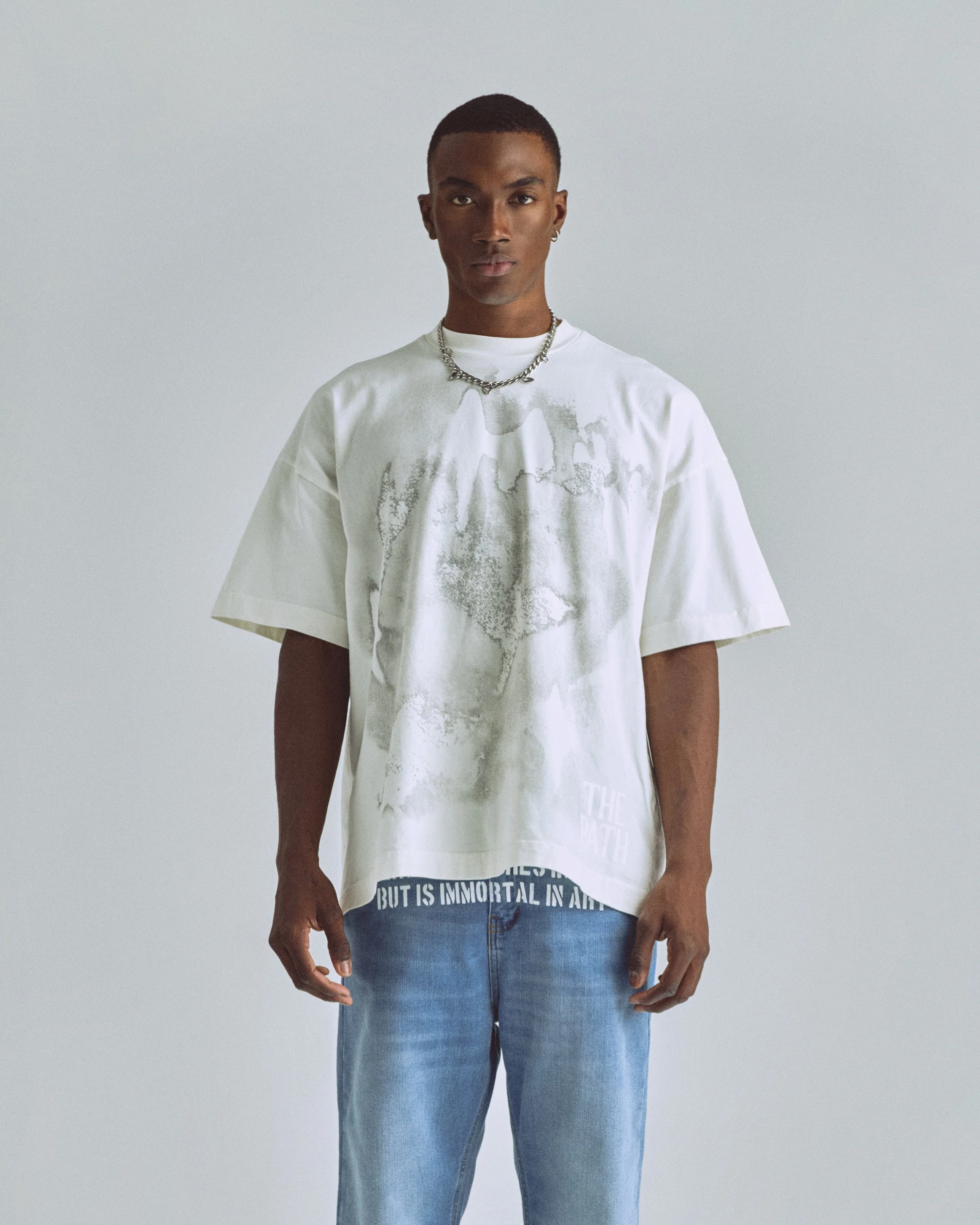 The Path Birds Tshirt White - Image 2