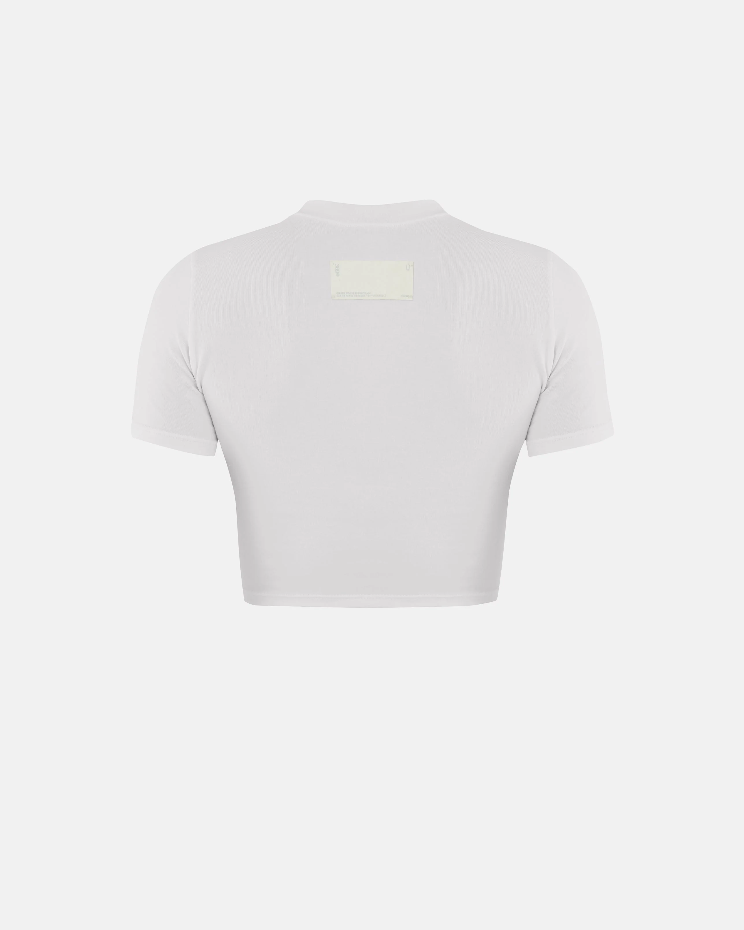 The Path Dawn Baby Tee White - Image 3