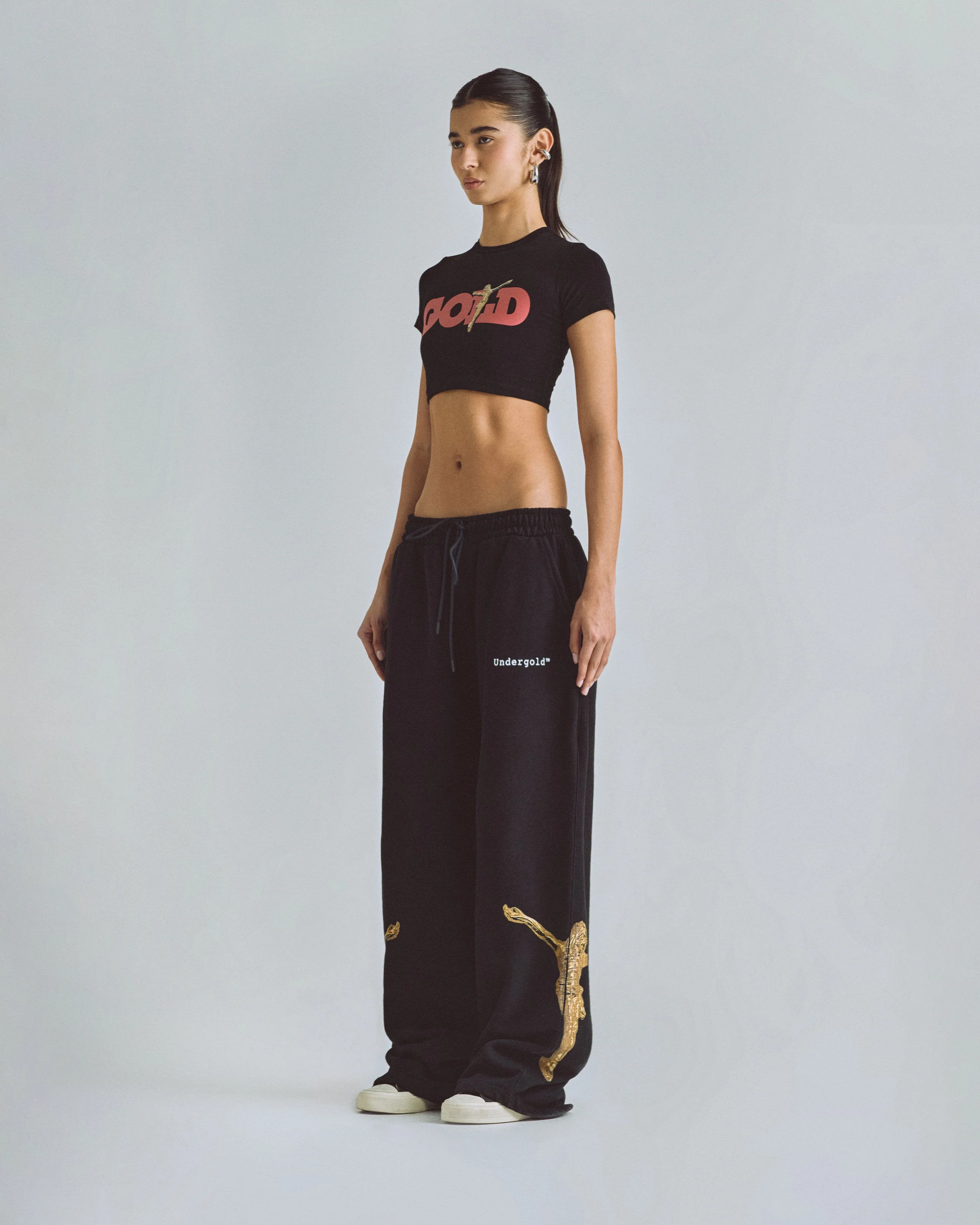The Path Golden Christ Straightpants Black - Image 6