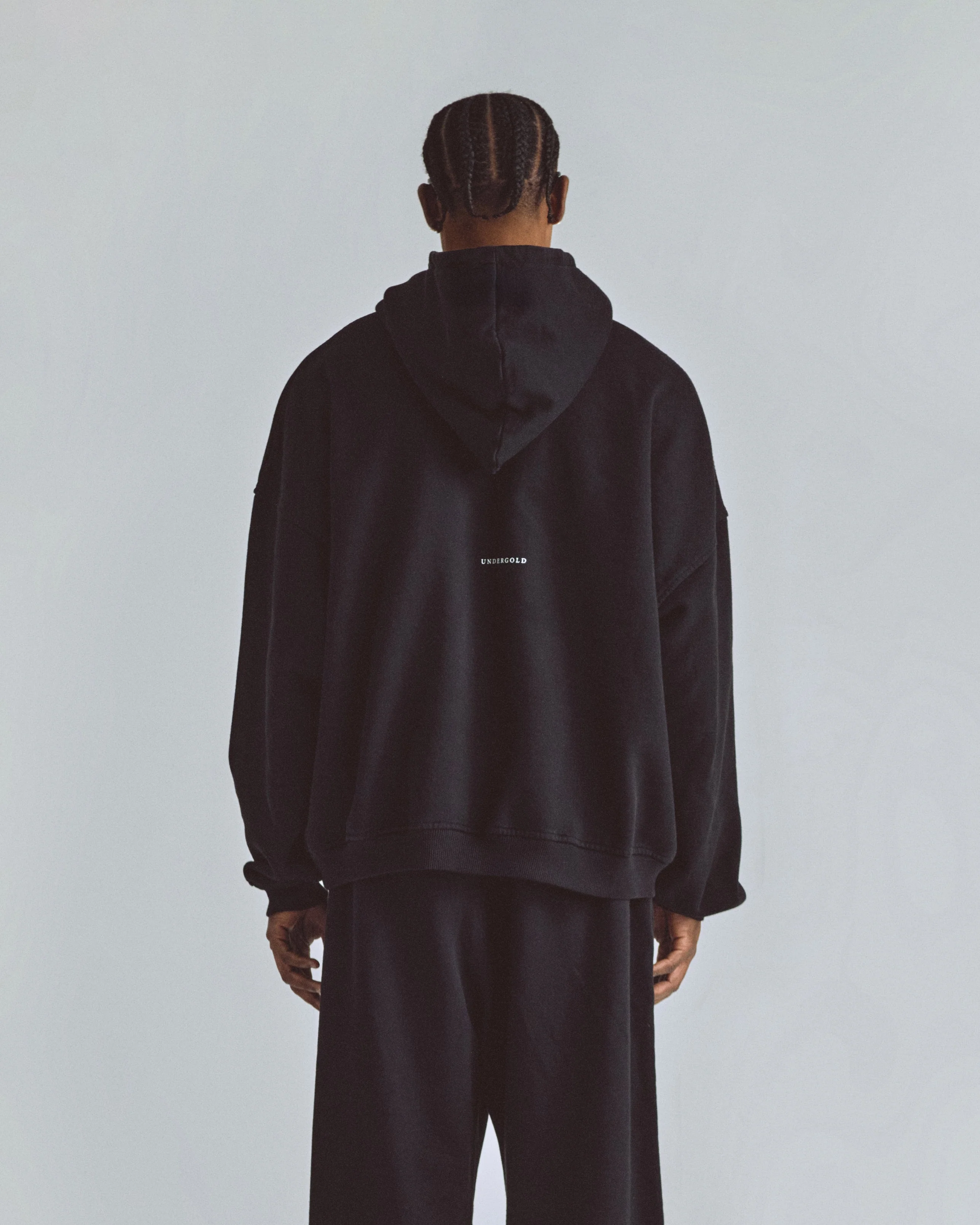The Path Monogram Hoodie Black - Image 7