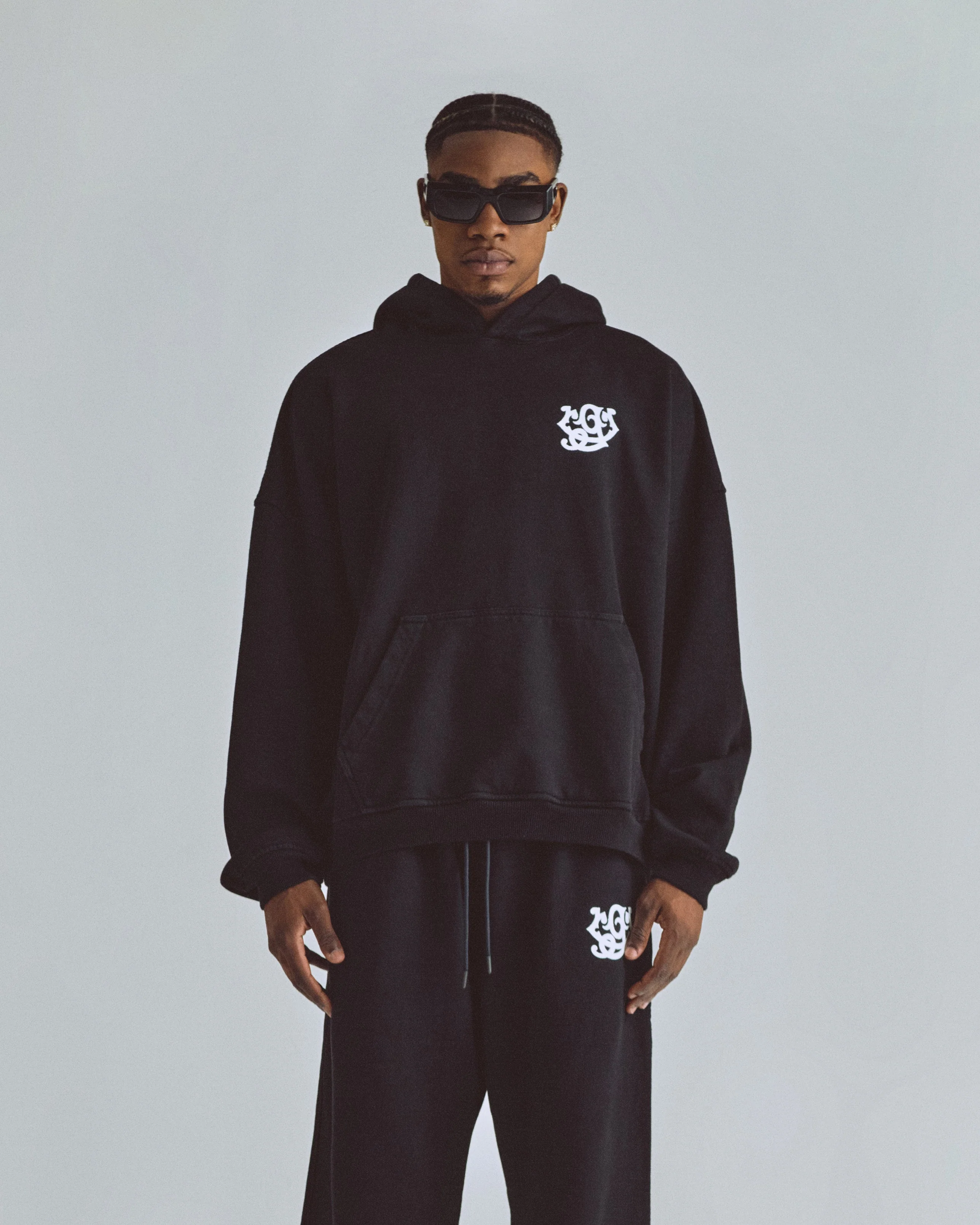 The Path Monogram Hoodie Black - Image 8