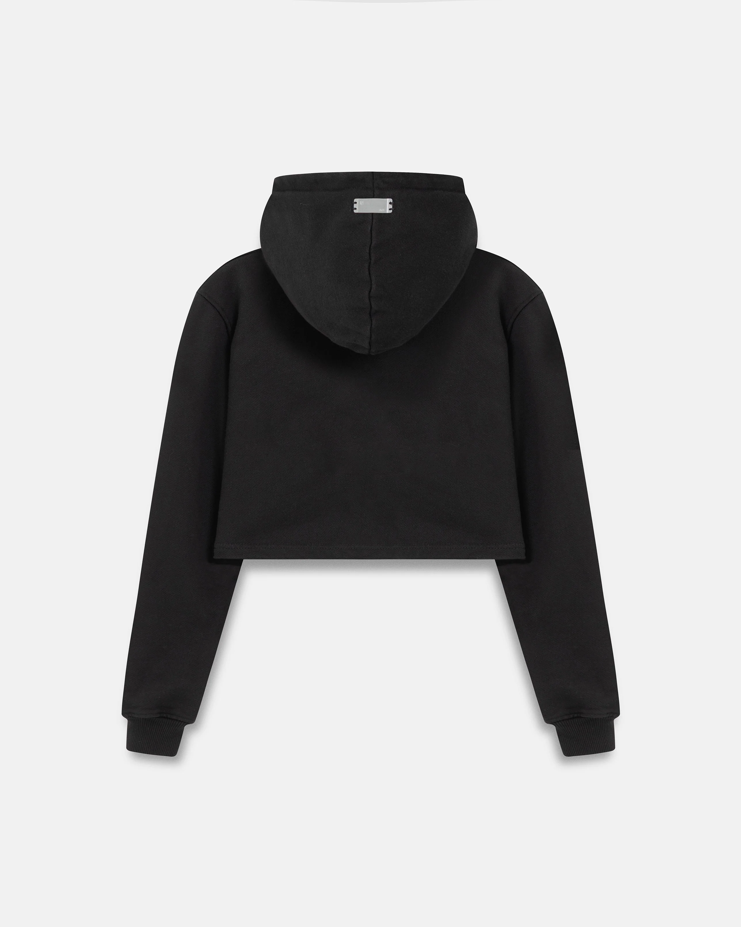 W 94' UNDRGLD Zip Up Slim Fit Hoodie Black - Image 3