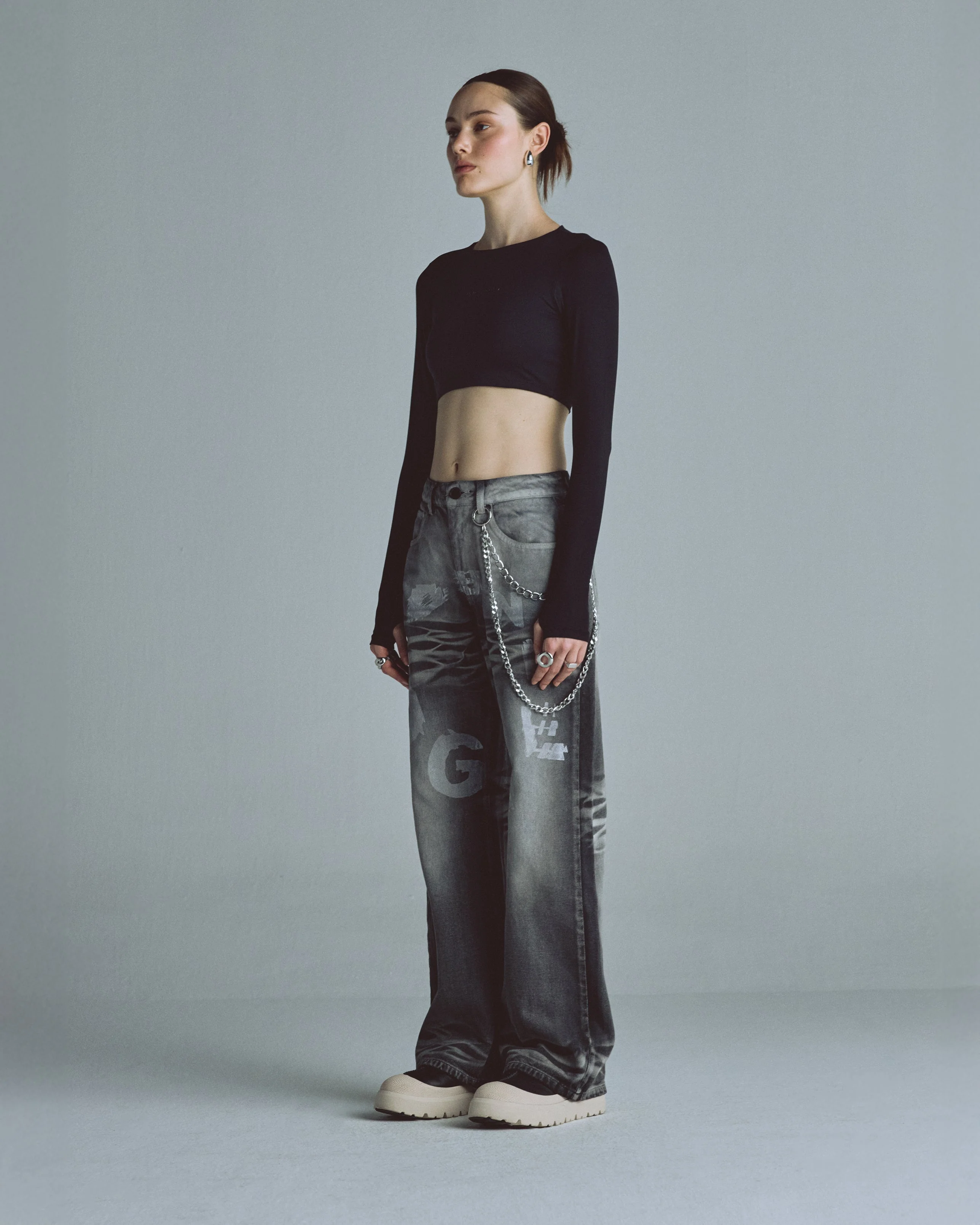 W Basics Long Sleeve Black - Image 5