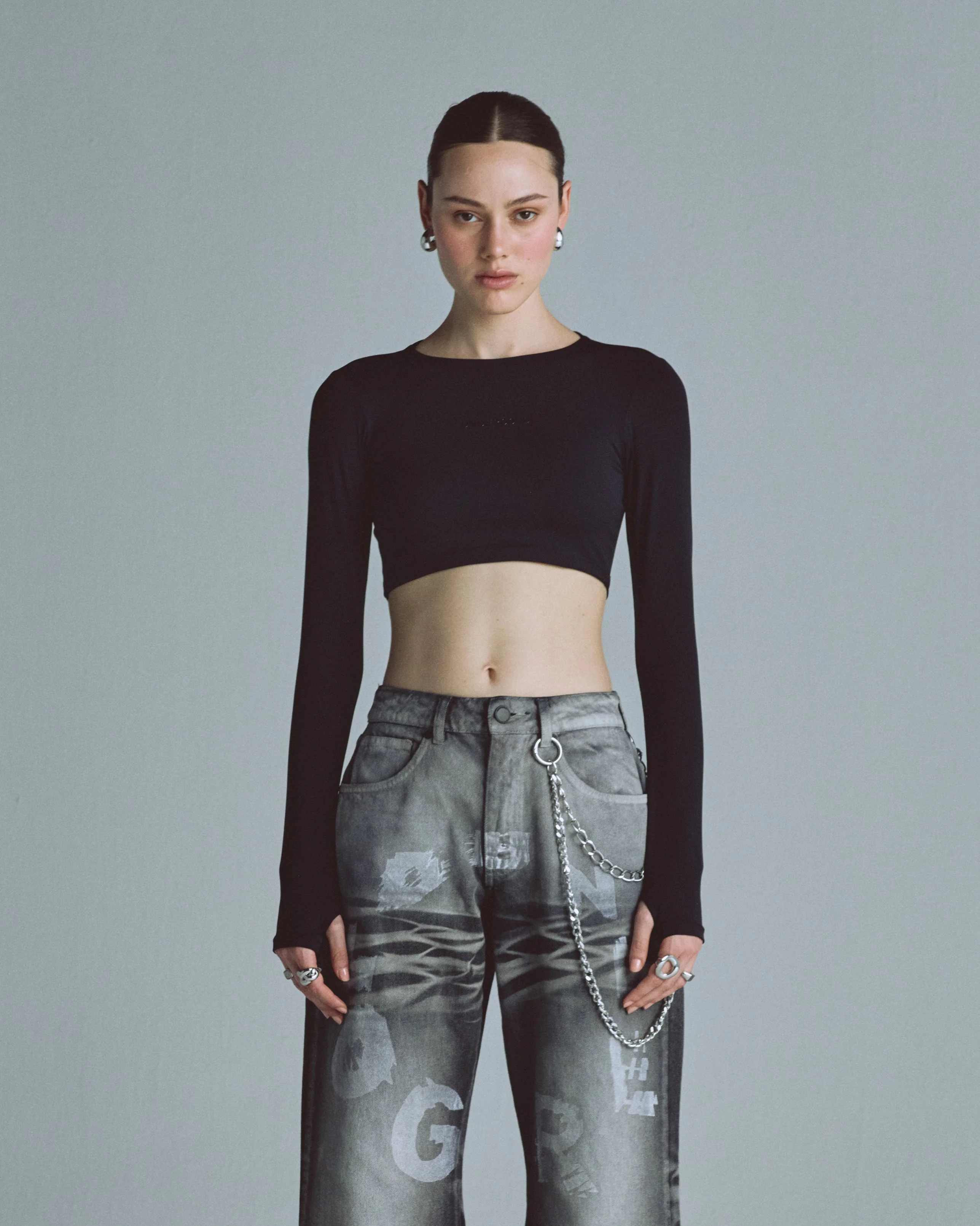 W Basics Long Sleeve Black - Image 8