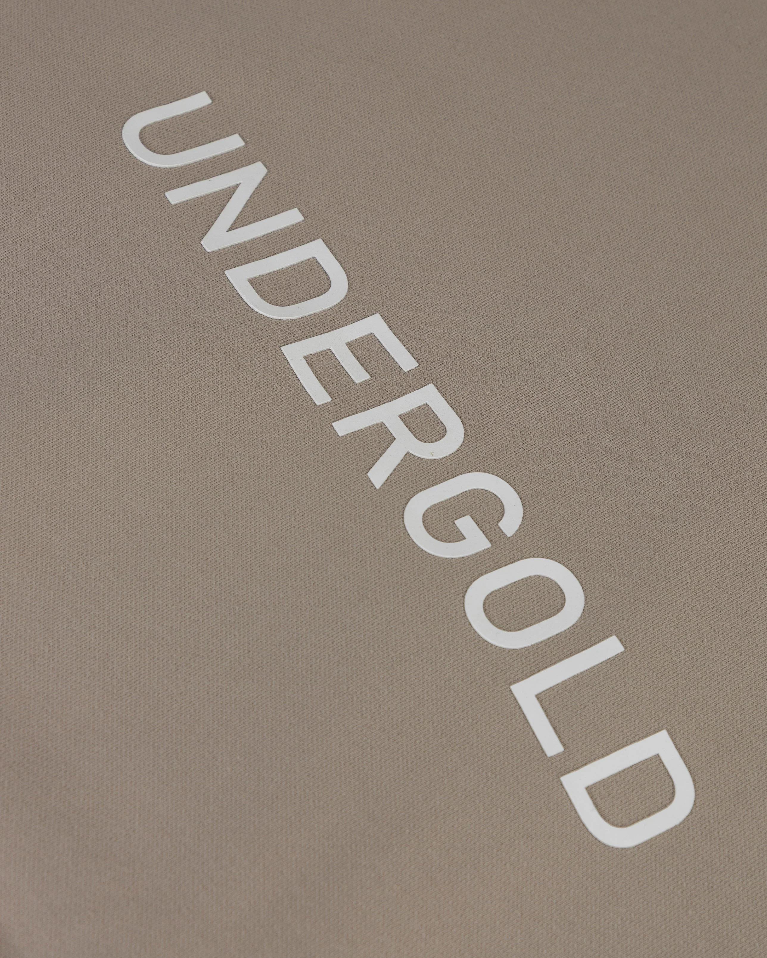 W Basics Undergold Boxy Fit Hoodie Cream - Image 4