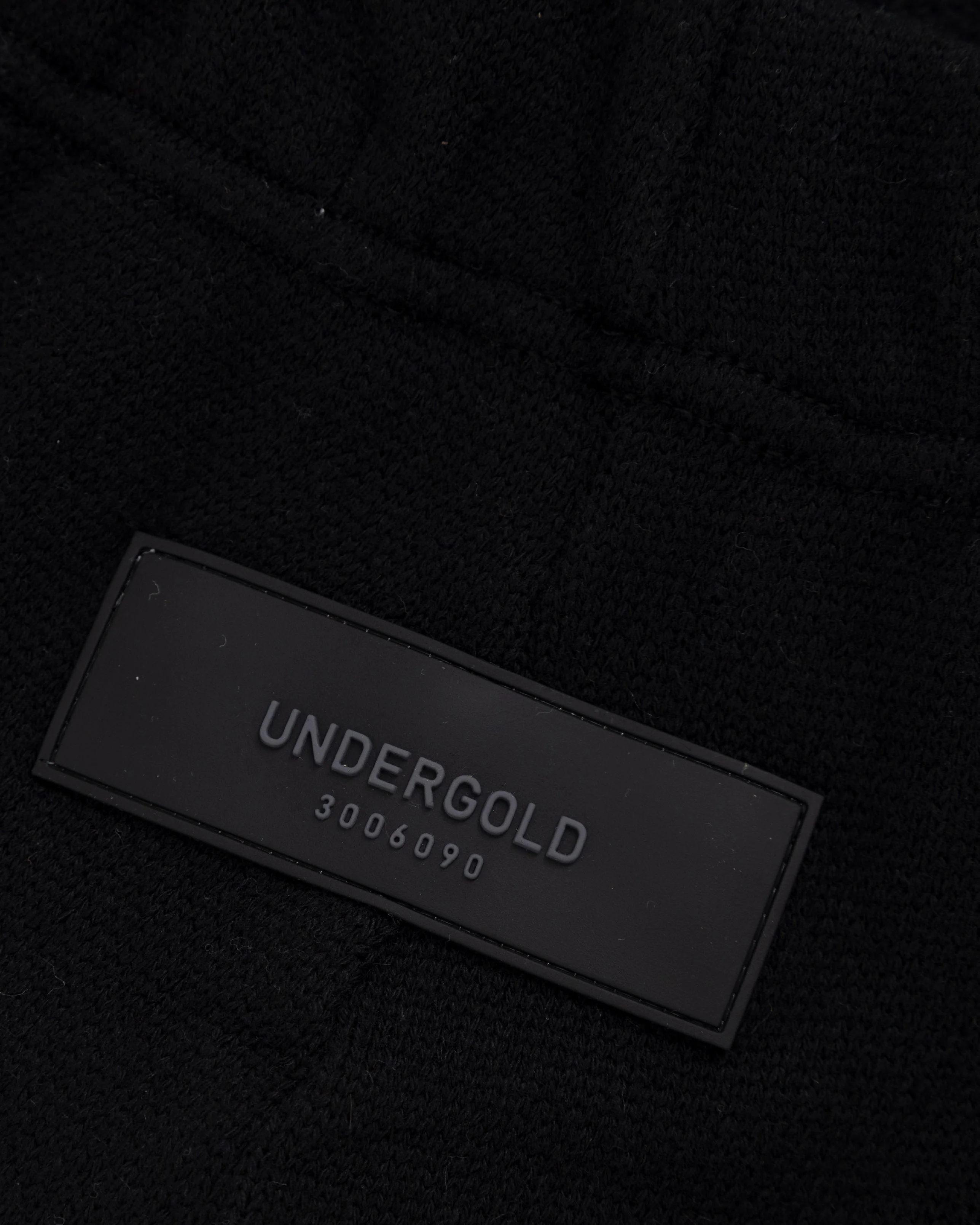 W Basics Undergold Design Studio Knit Short Black - Image 7