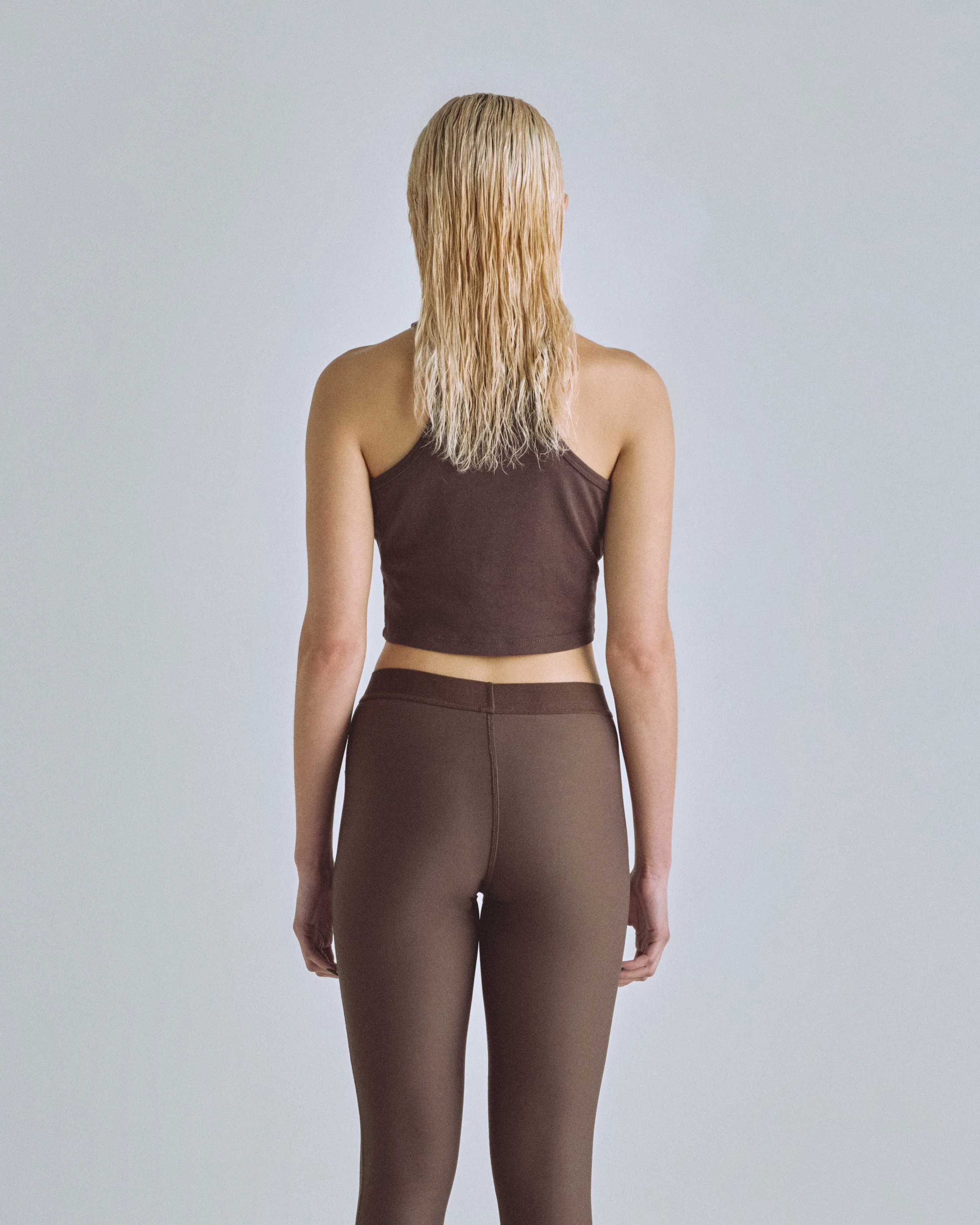 W Basics Undergold Studio Tank Top Brown - Image 6