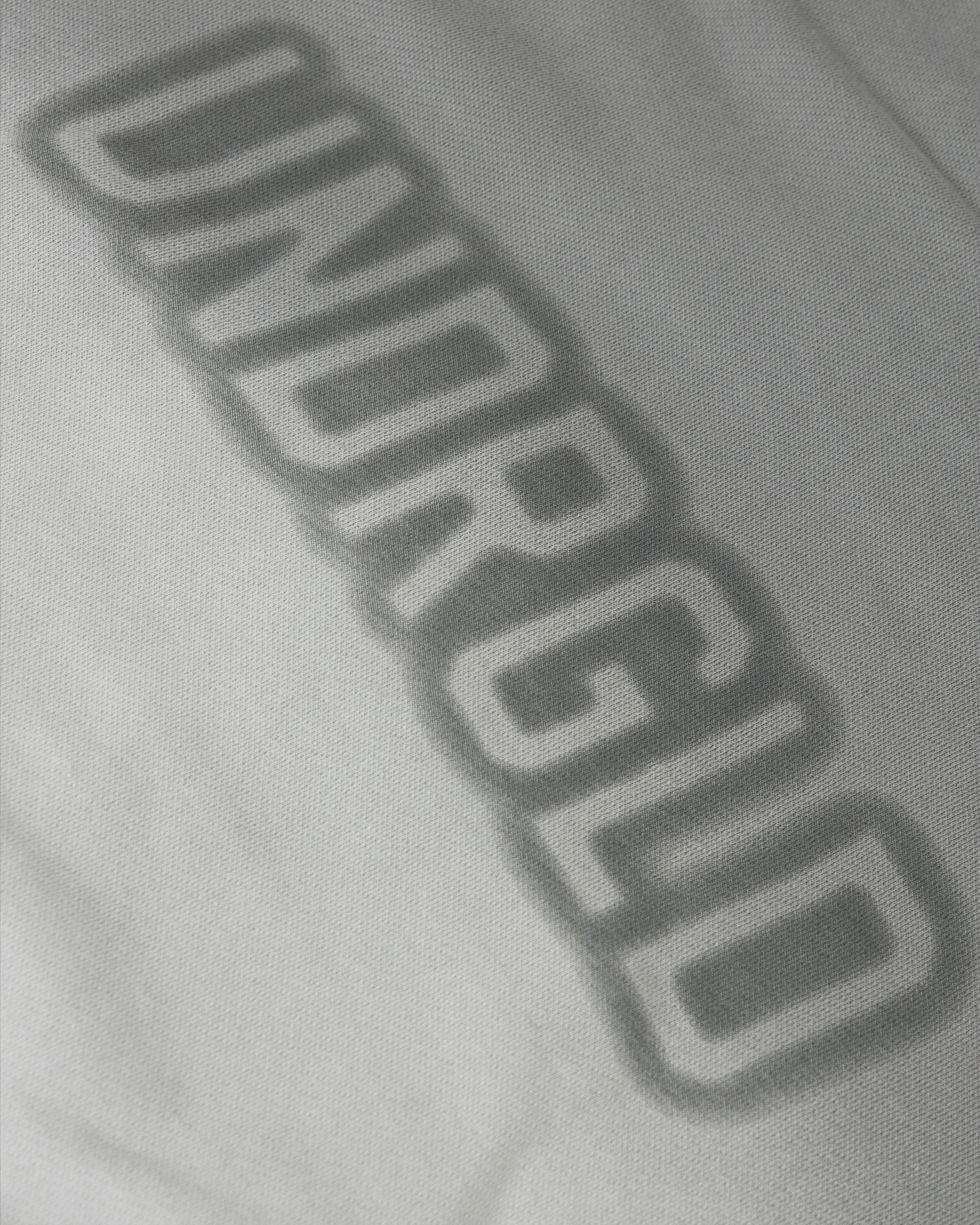 W Holy State UNDRGLD Turtle Neck Boxy Fit Hoodie Faded Gray - Image 4