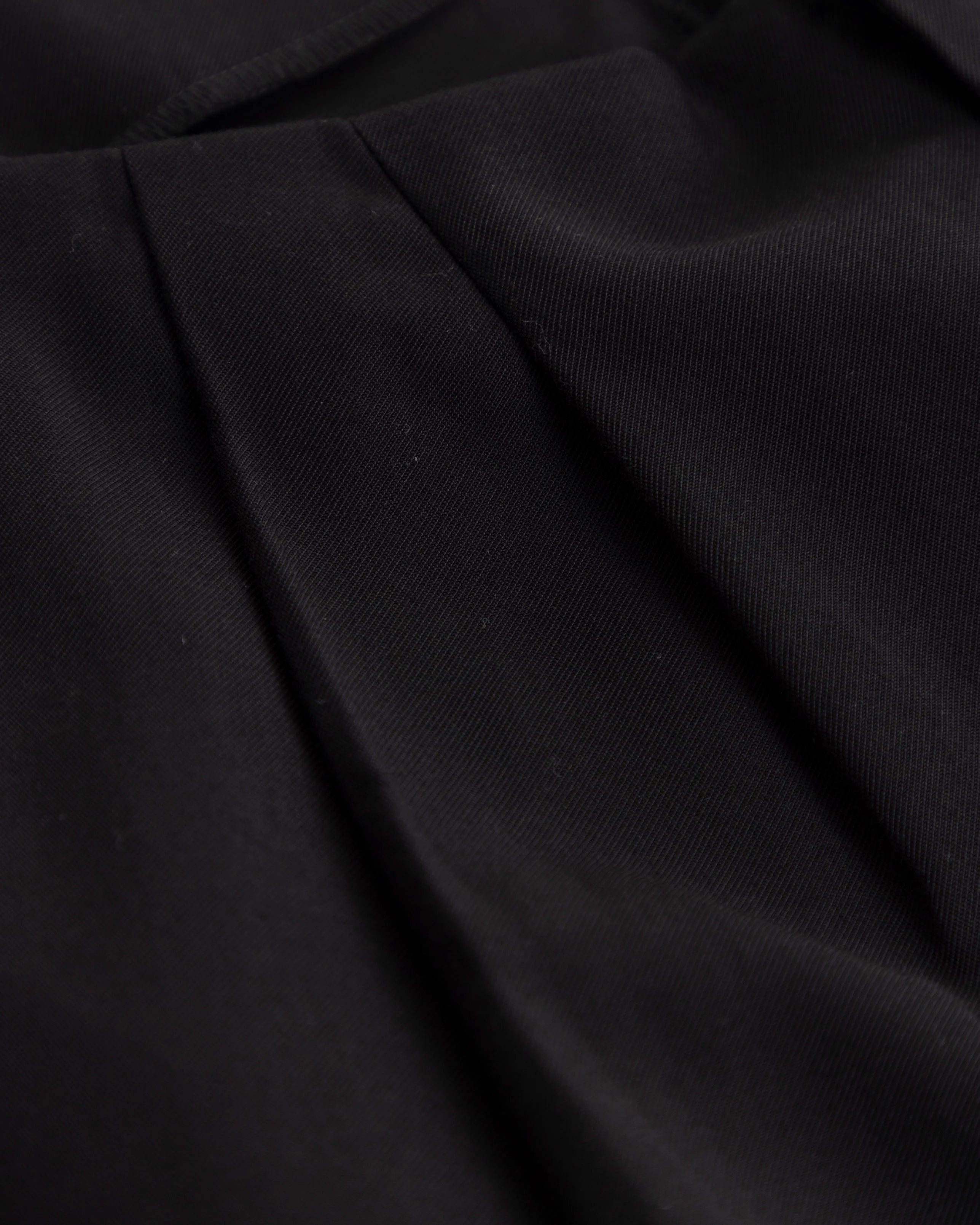 W Line Basic Wide Trousers Black - Image 3